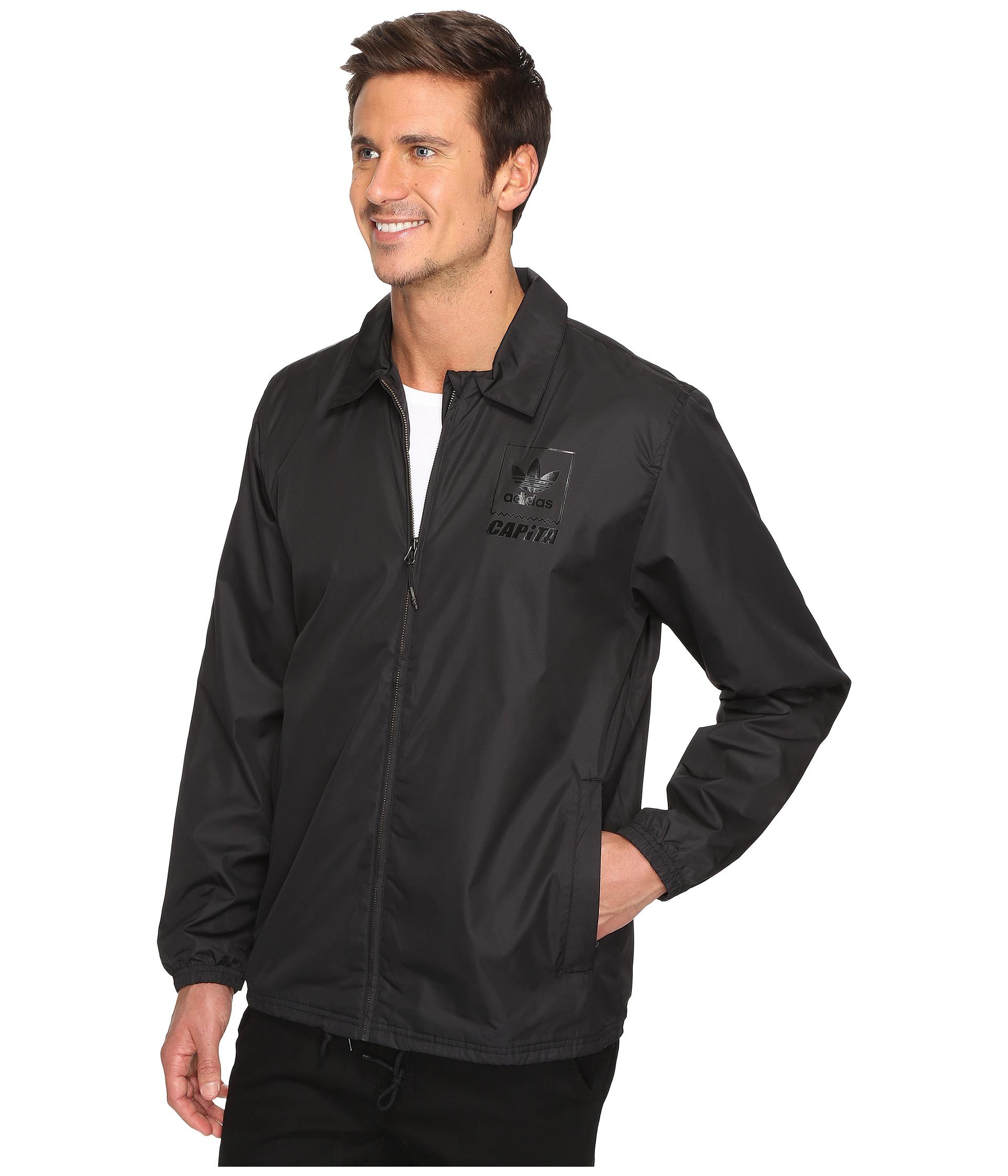 leather jacket red stripe