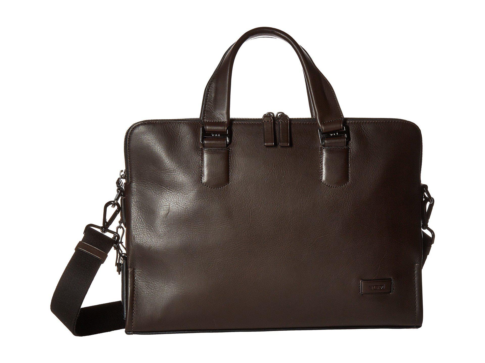 harrison seneca slim briefcase