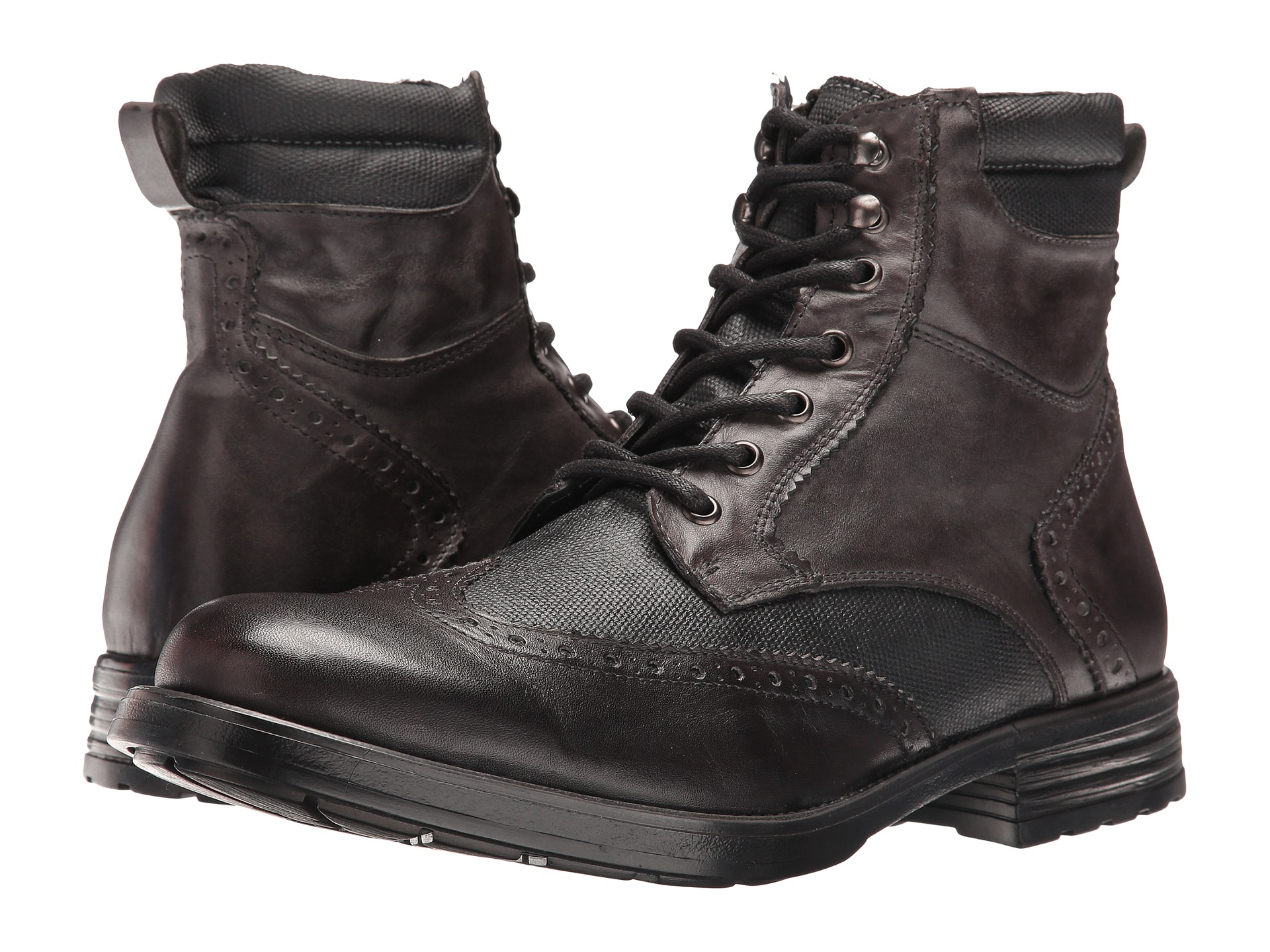 steve madden gastonn wingtip boot