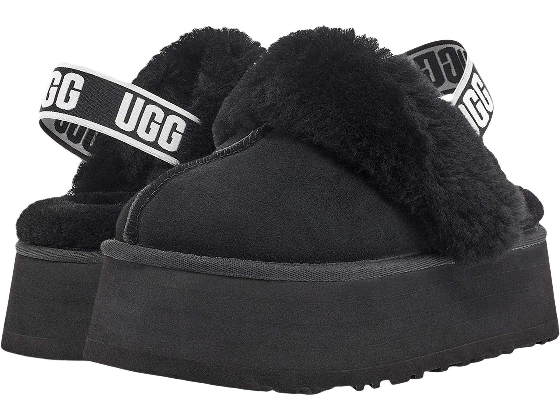 funkette genuine shearling slipper