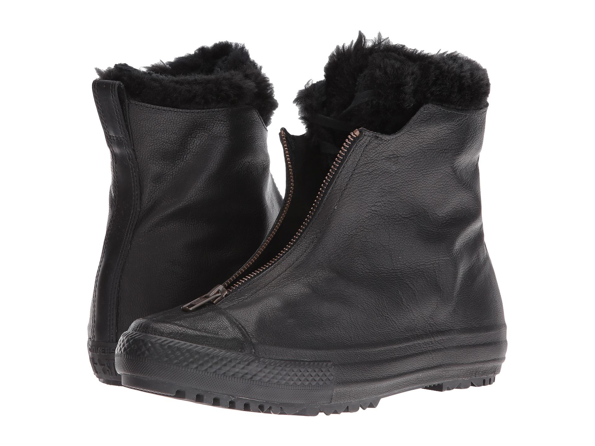 Converse Leather Women's Chuck Taylor All Star Hi Rise Shroud Boots in  Black/Black/Black (Black) - Lyst