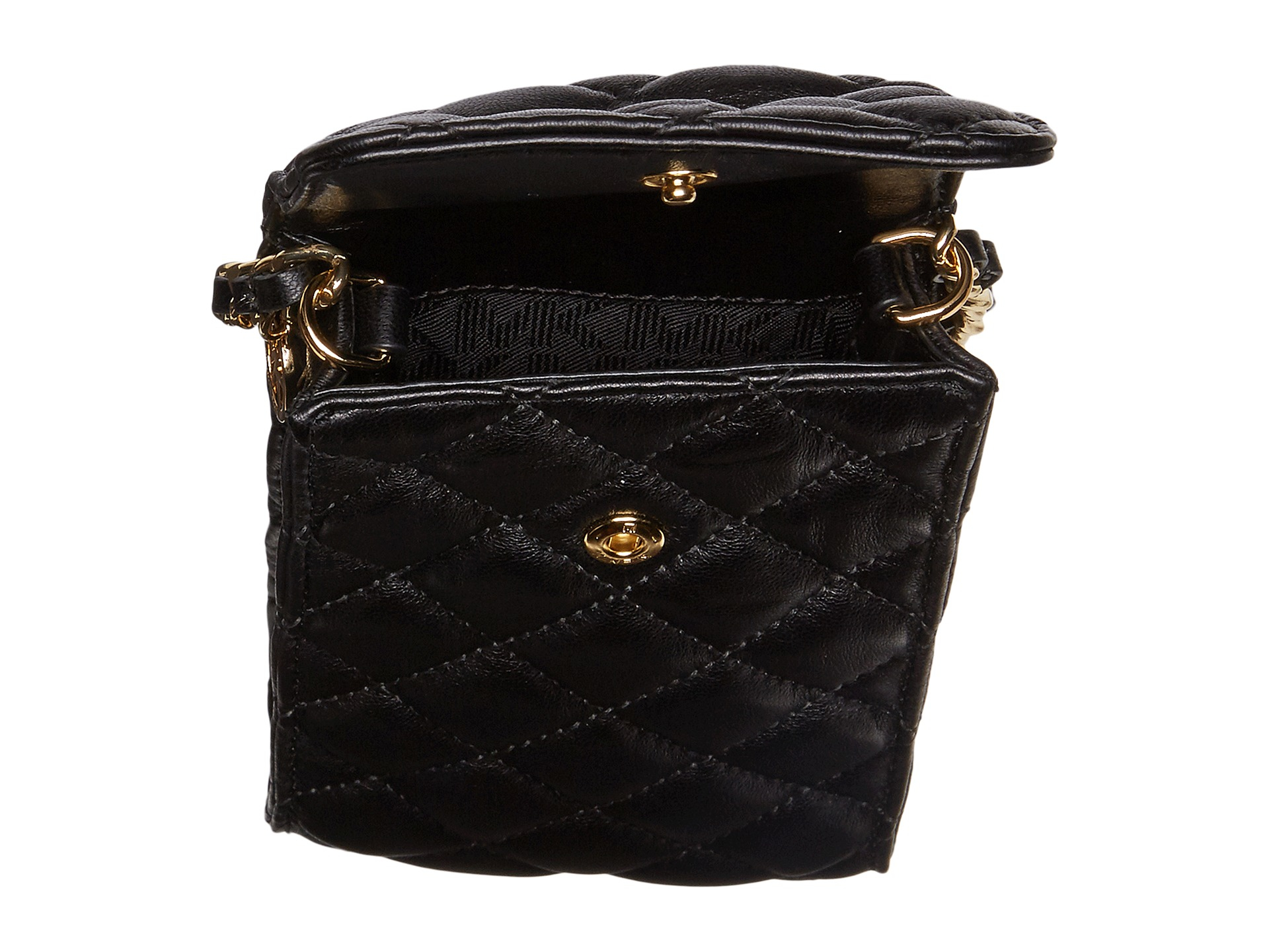 MICHAEL MICHAEL KORS Michael Michael Kors Sloan Phone Quilted Chain  Crossbody Bag, Black. #mi…