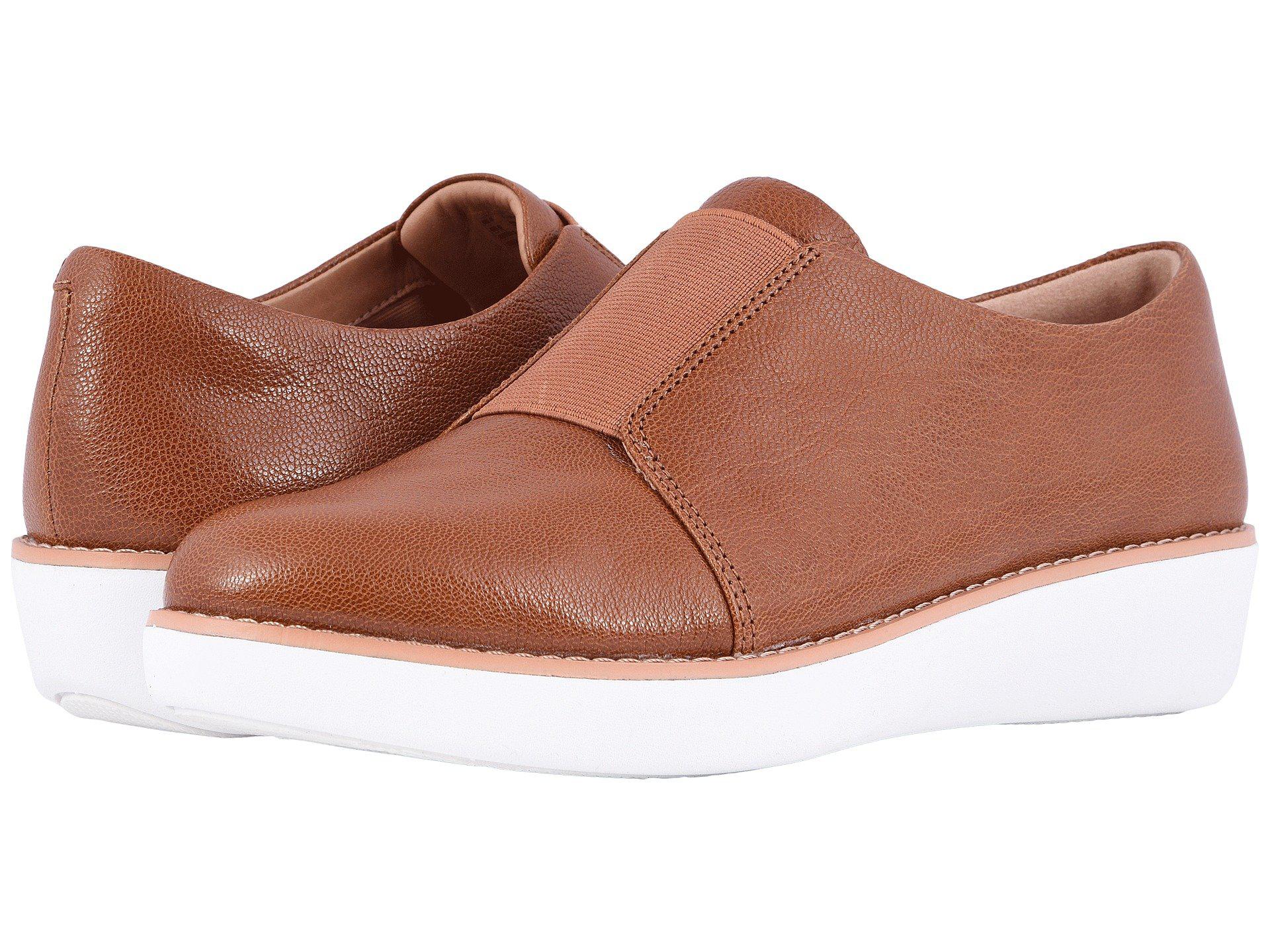 fitflop laceless leather derby shoes
