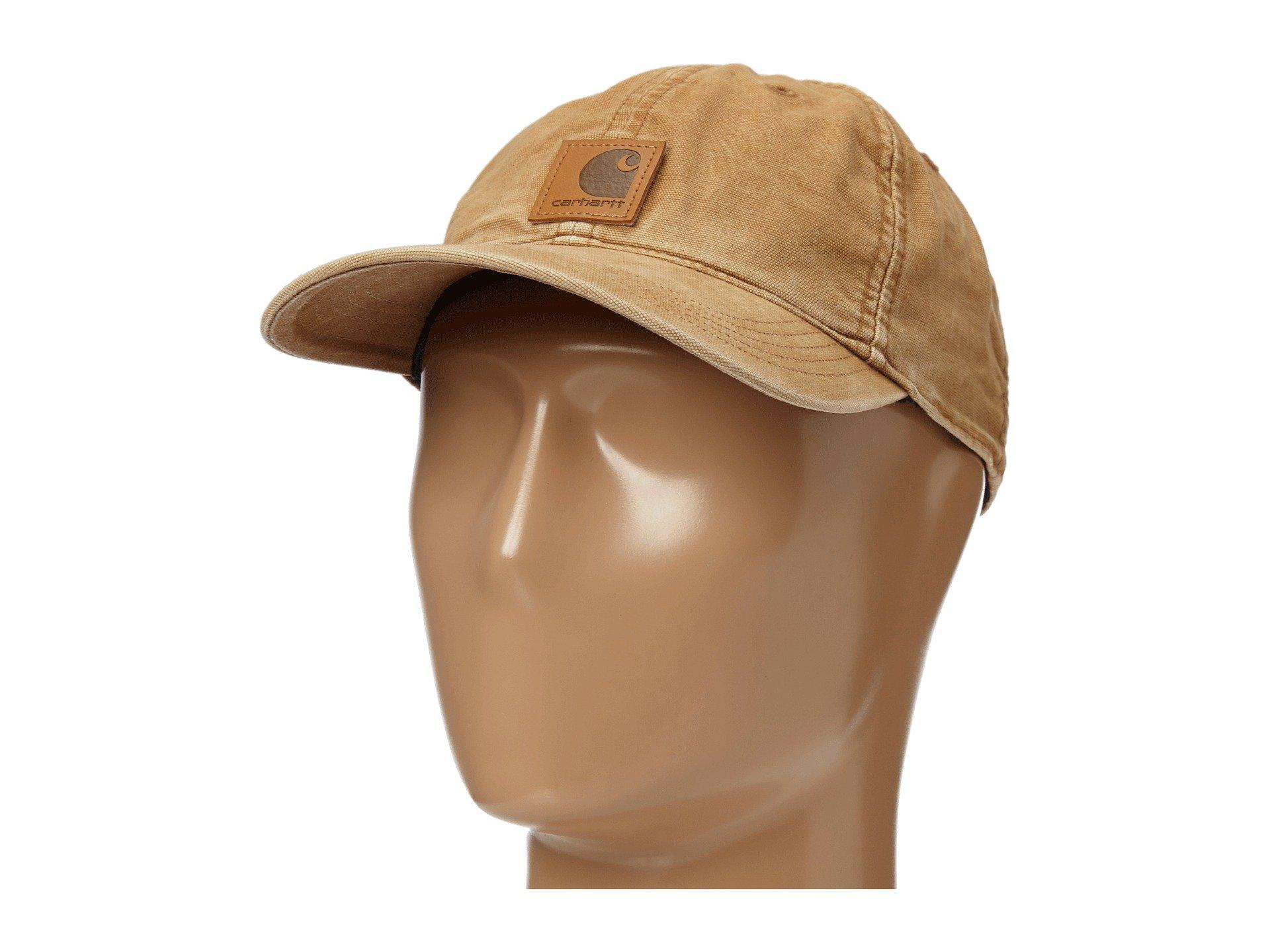 Carhartt Cotton Odessa Cap (black) Baseball Caps in Brown for Men - Lyst