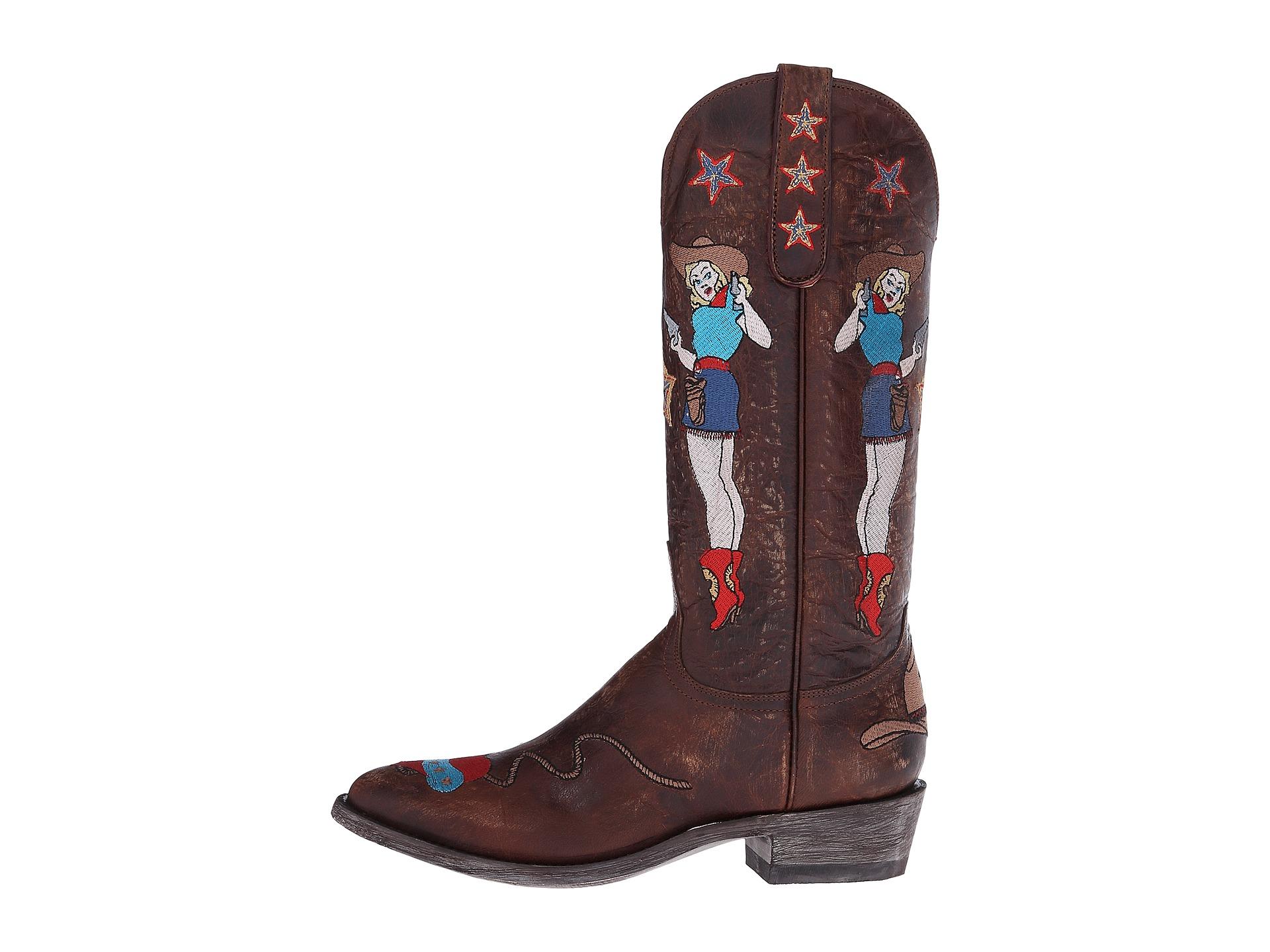 Old gringo top cowgirl guns boots