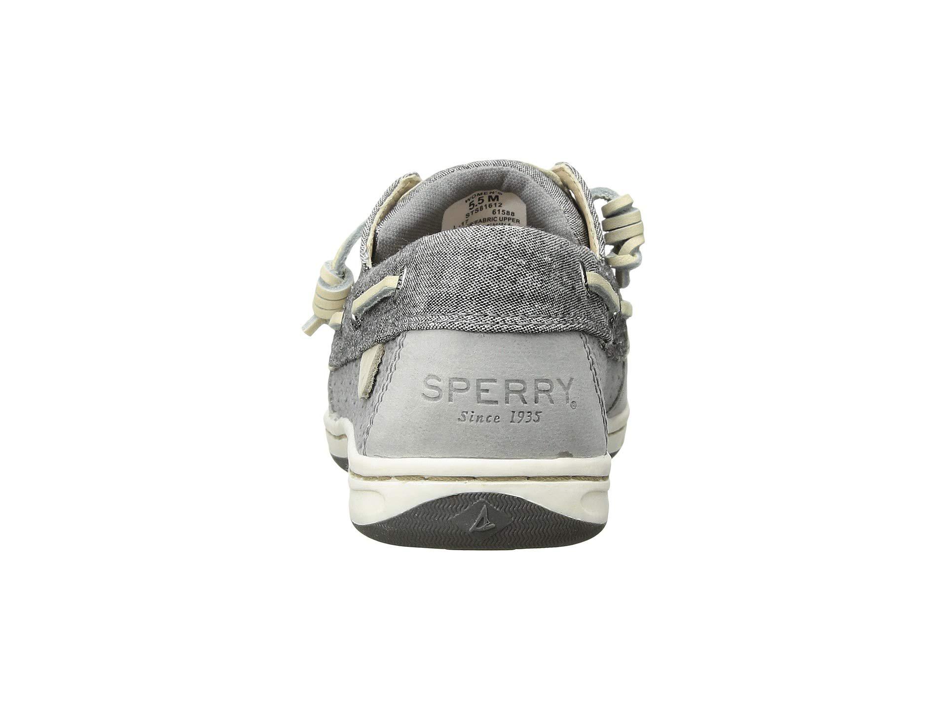 sperry songfish chambray