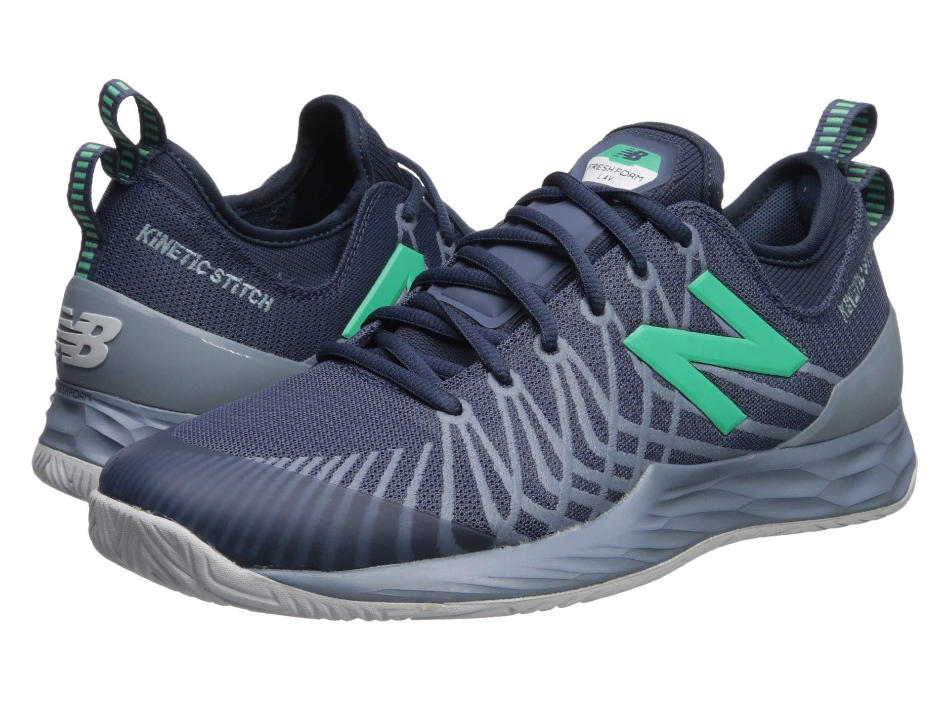 New Balance Leather Fresh Foam Lav V1 Hard Court Tennis Shoe in Blue for  Men - Save 28% | Lyst