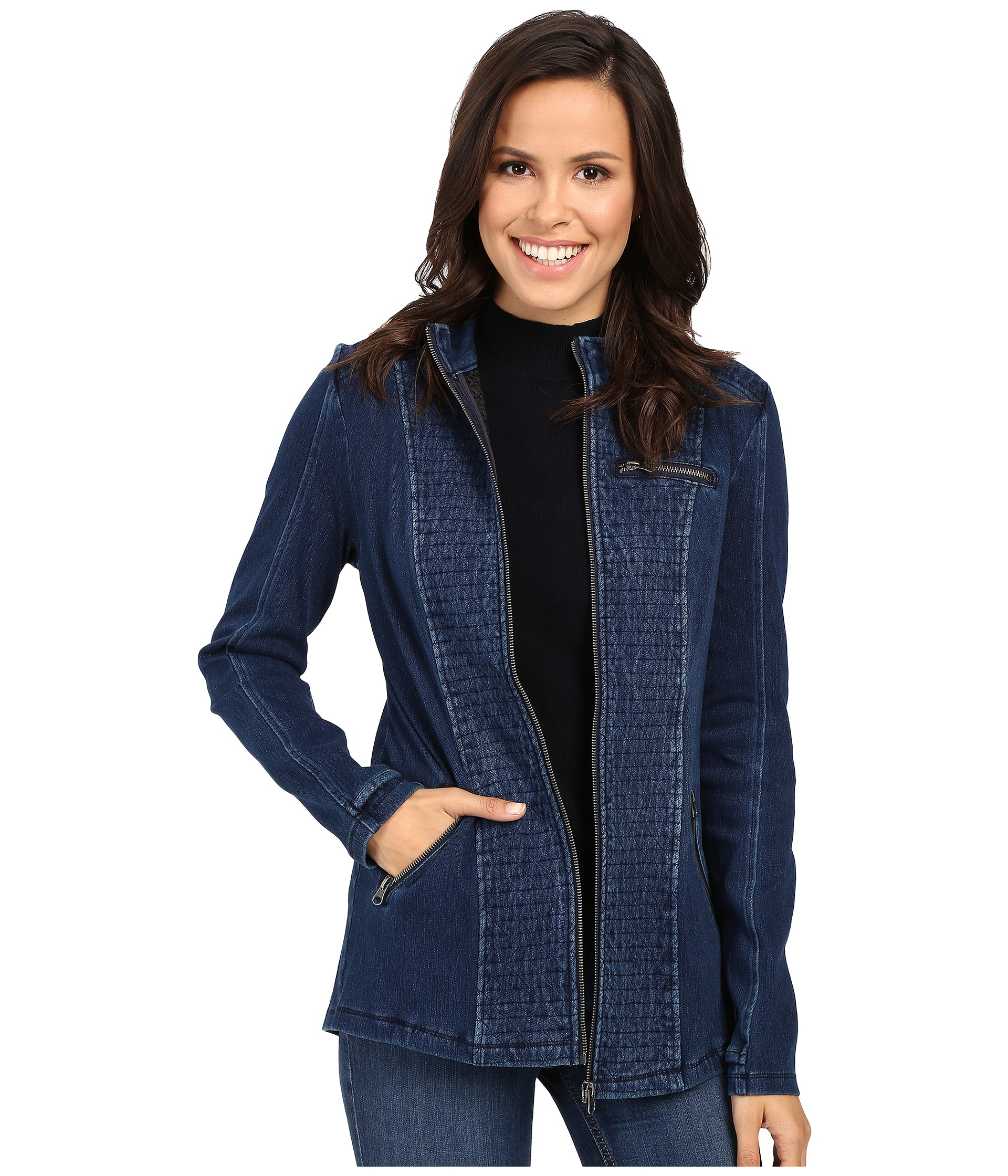 Download Liverpool Jeans Company Denim Quilted Jacket - Lyst
