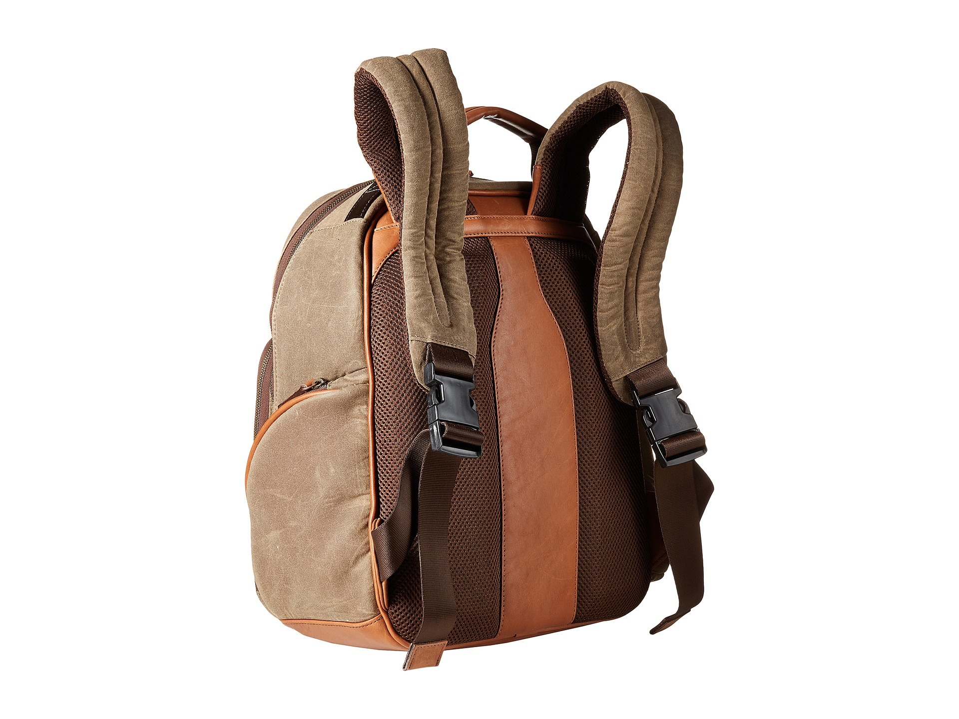 Lyst - Allen Edmonds Canvas/leather Backpack in Brown for Men