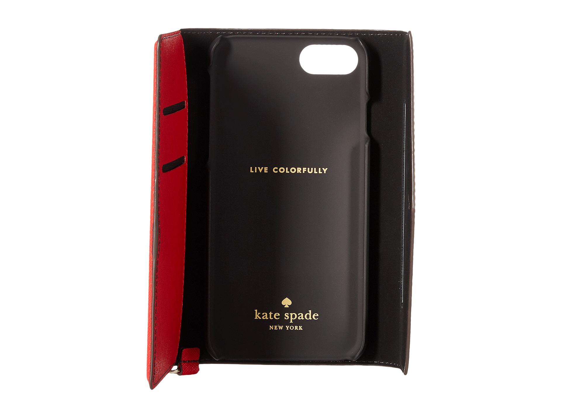 Kate Spade Envelope Wristlet Phone Case For Iphone® 7 in Red | Lyst