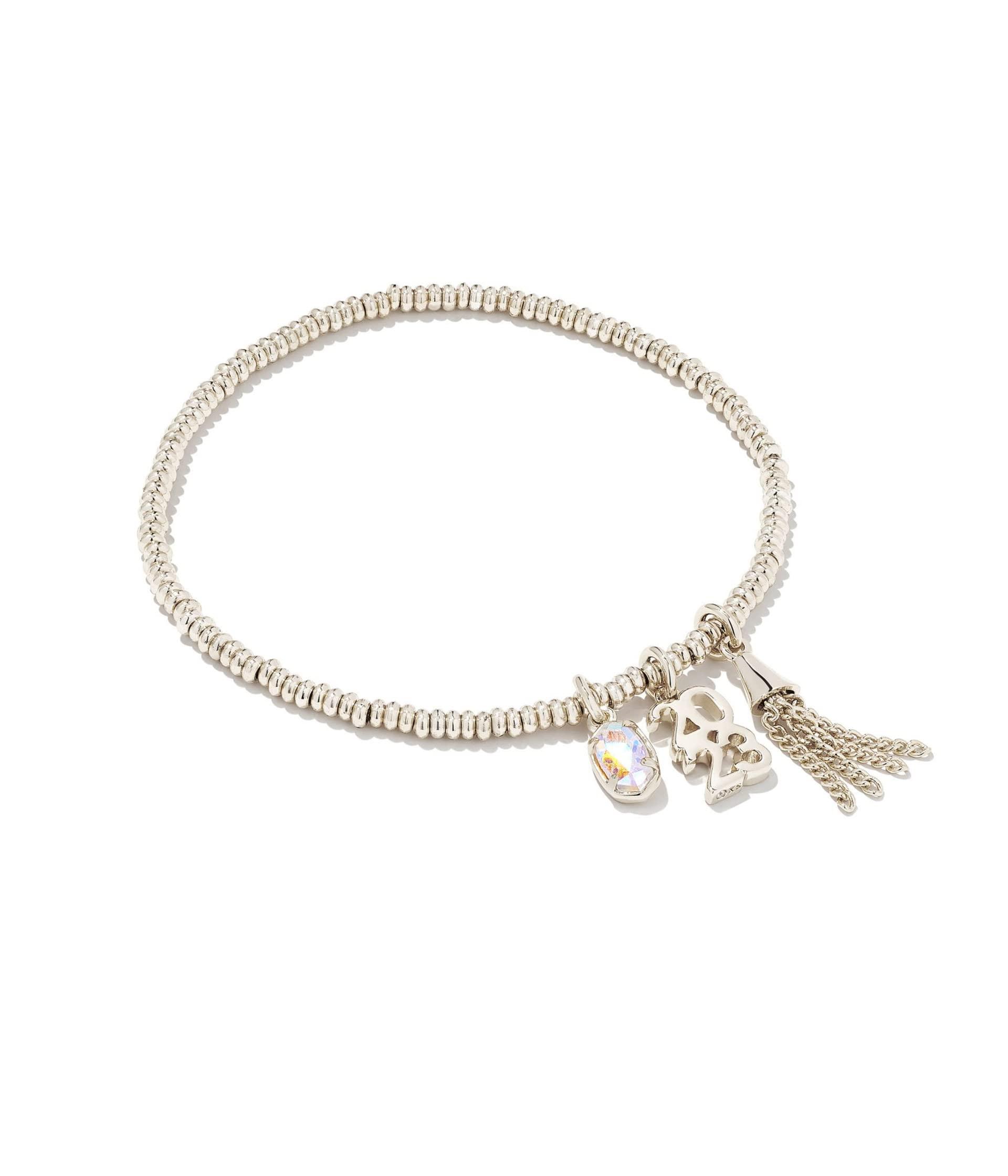 Kendra Scott 2023 Graduation Stretch Bracelet in Metallic Lyst