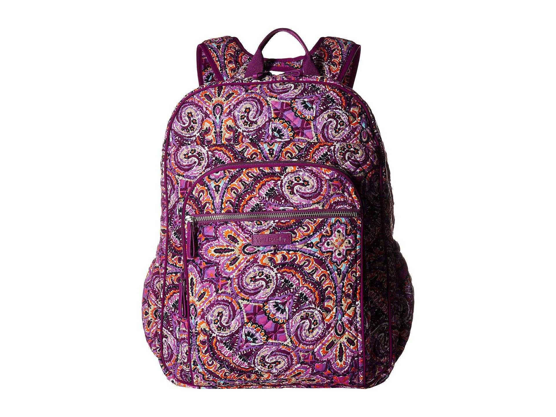 vera bradley iconic xl campus backpack