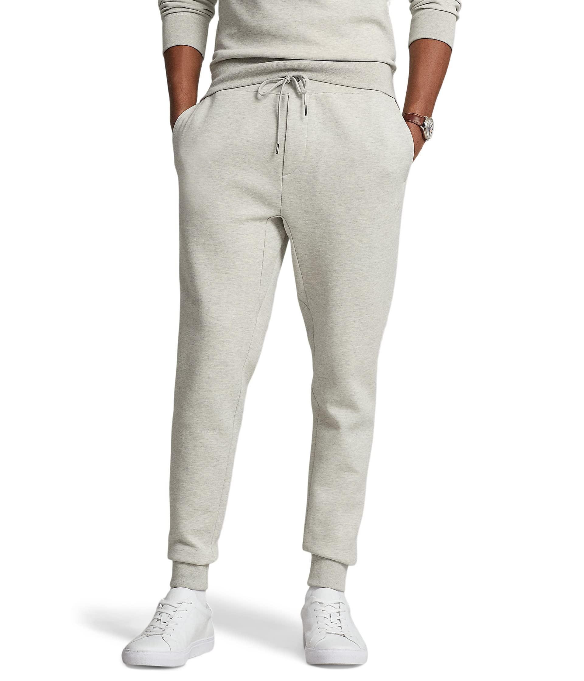 Polo Ralph Lauren Double-knit Jogger Pants in Natural for Men | Lyst
