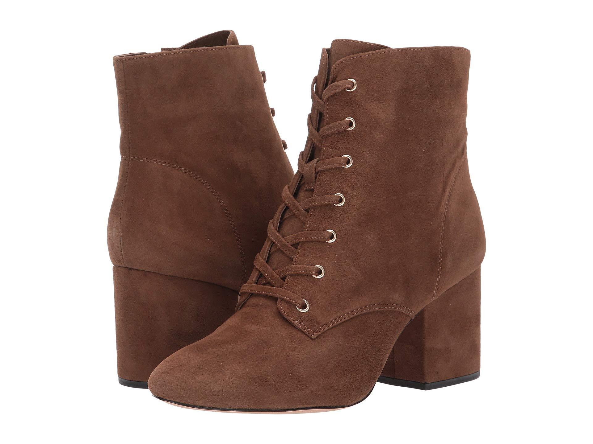 J.Crew Suede Lace-up Maya Boot in Tan (Brown) - Lyst