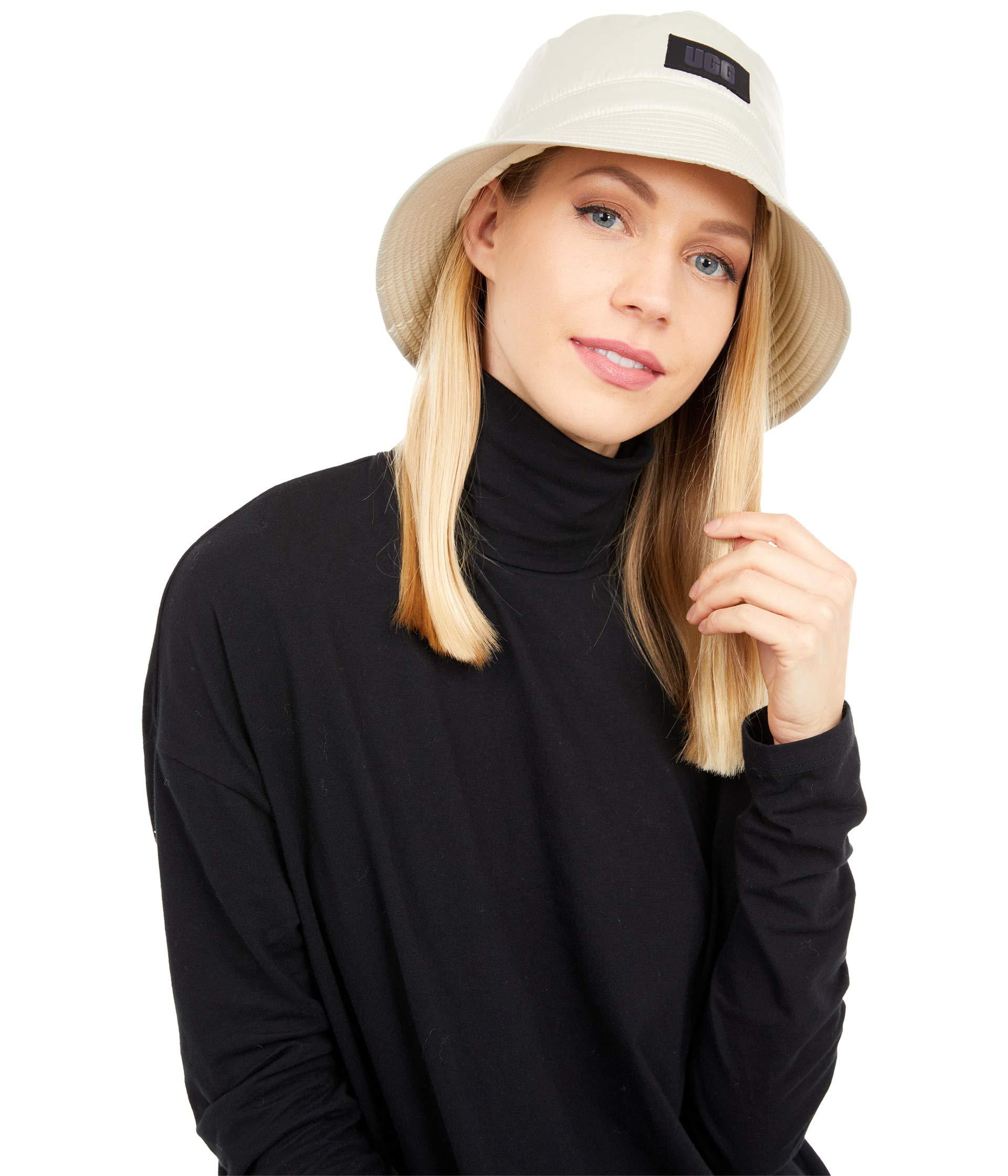 UGG Synthetic All Weather Fabric Bucket Hat in White - Lyst