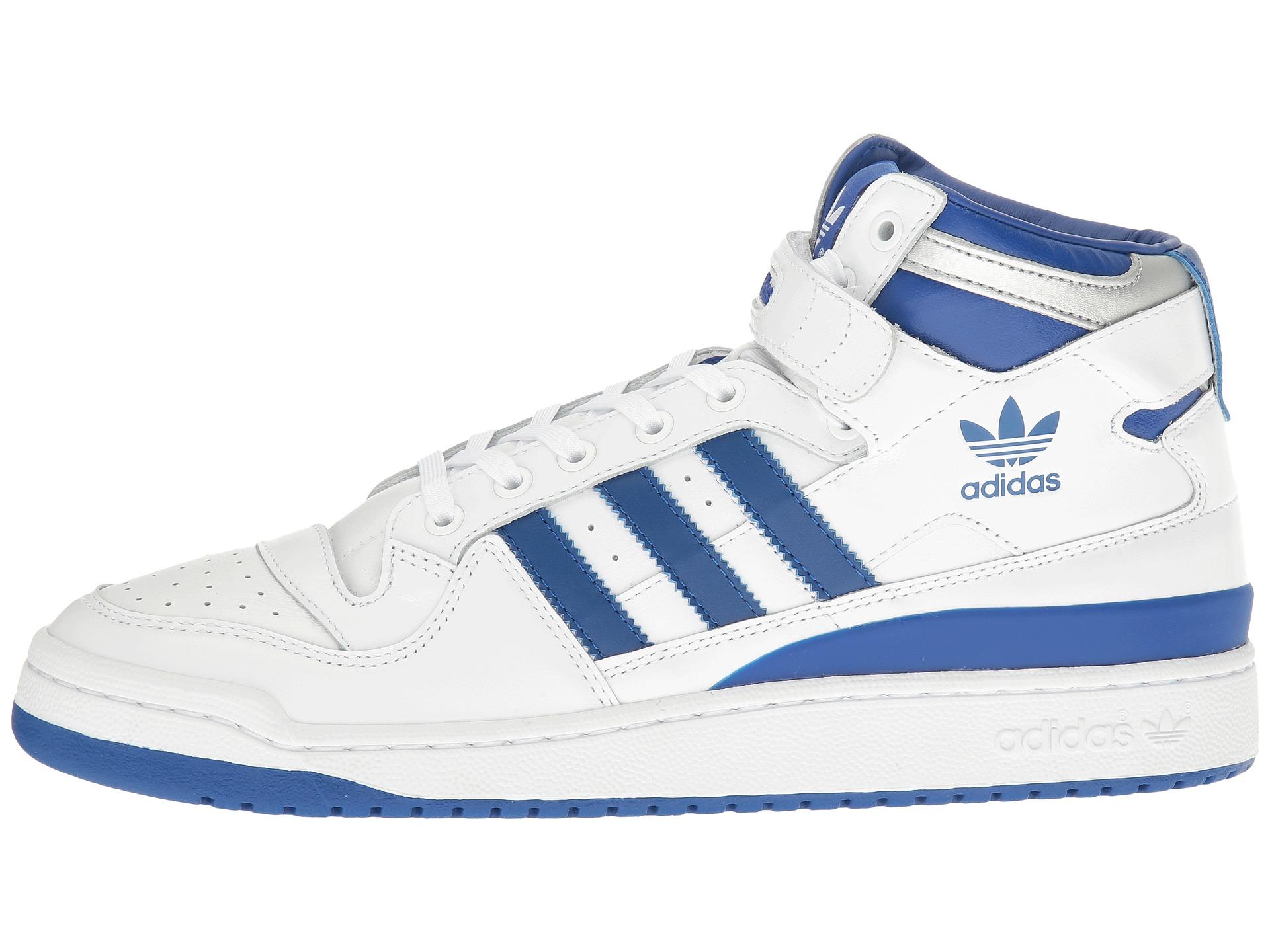 adidas forum mid refined white