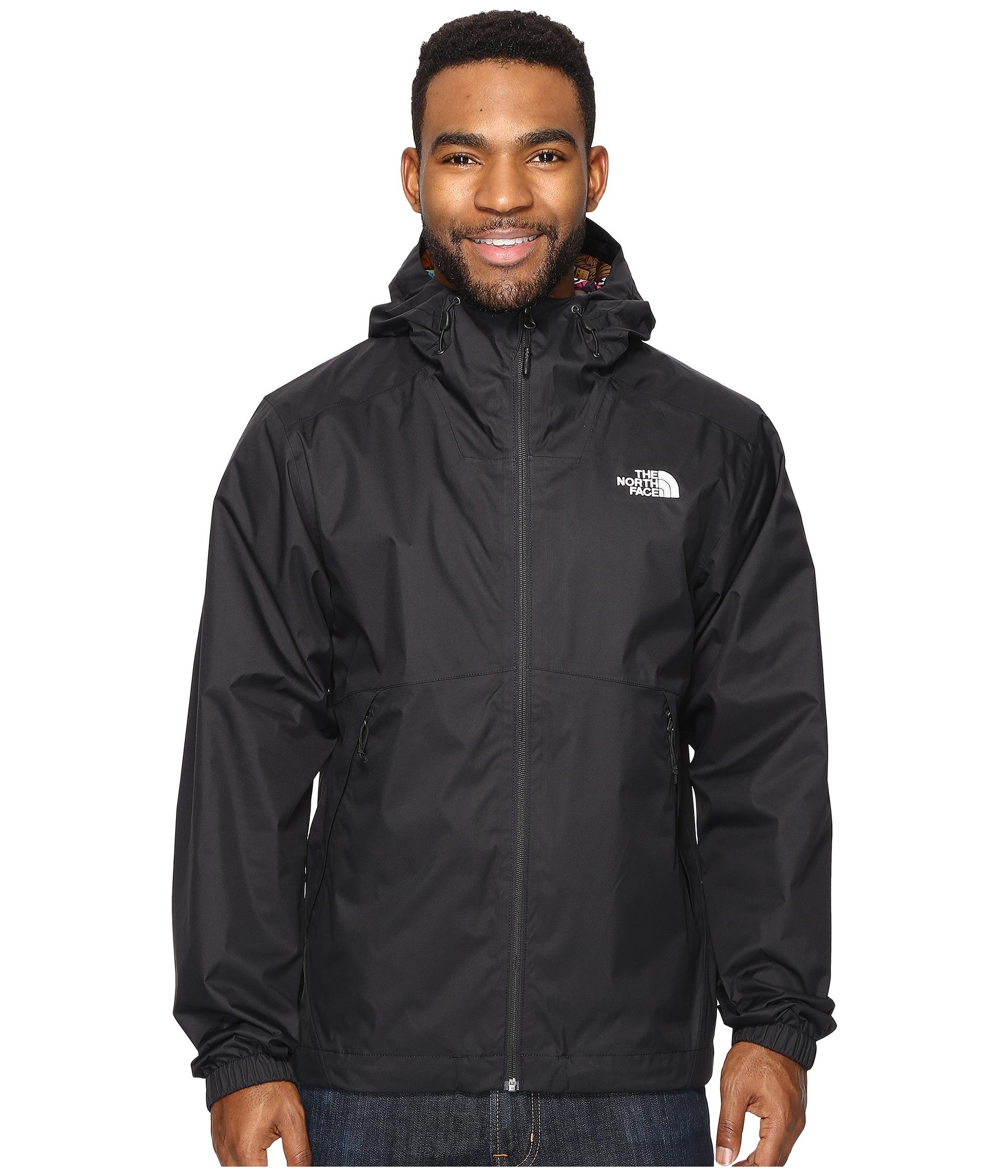 north face millerton jacket black