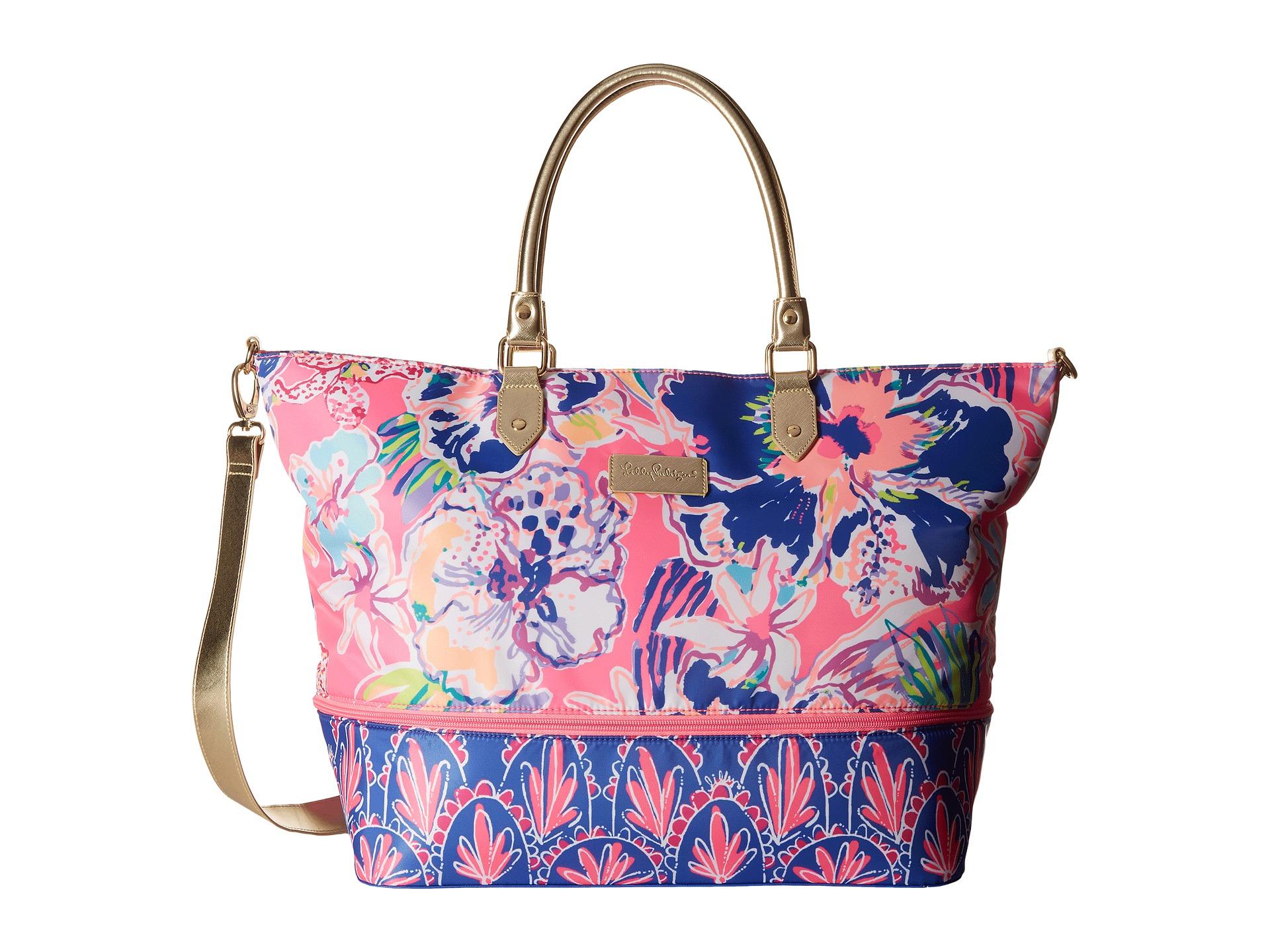 Lilly Pulitzer Expandable Weekender Travel Tote | Lyst