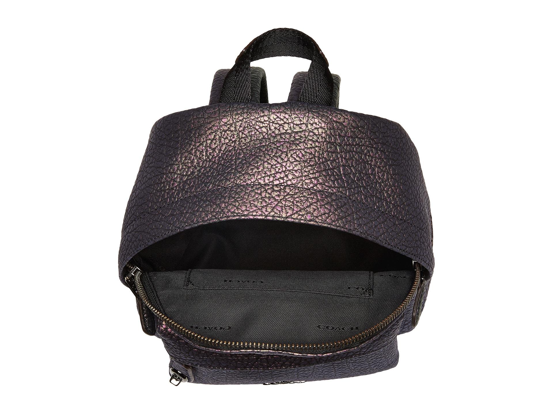 Coach Mini Backpack Black IUCN Water