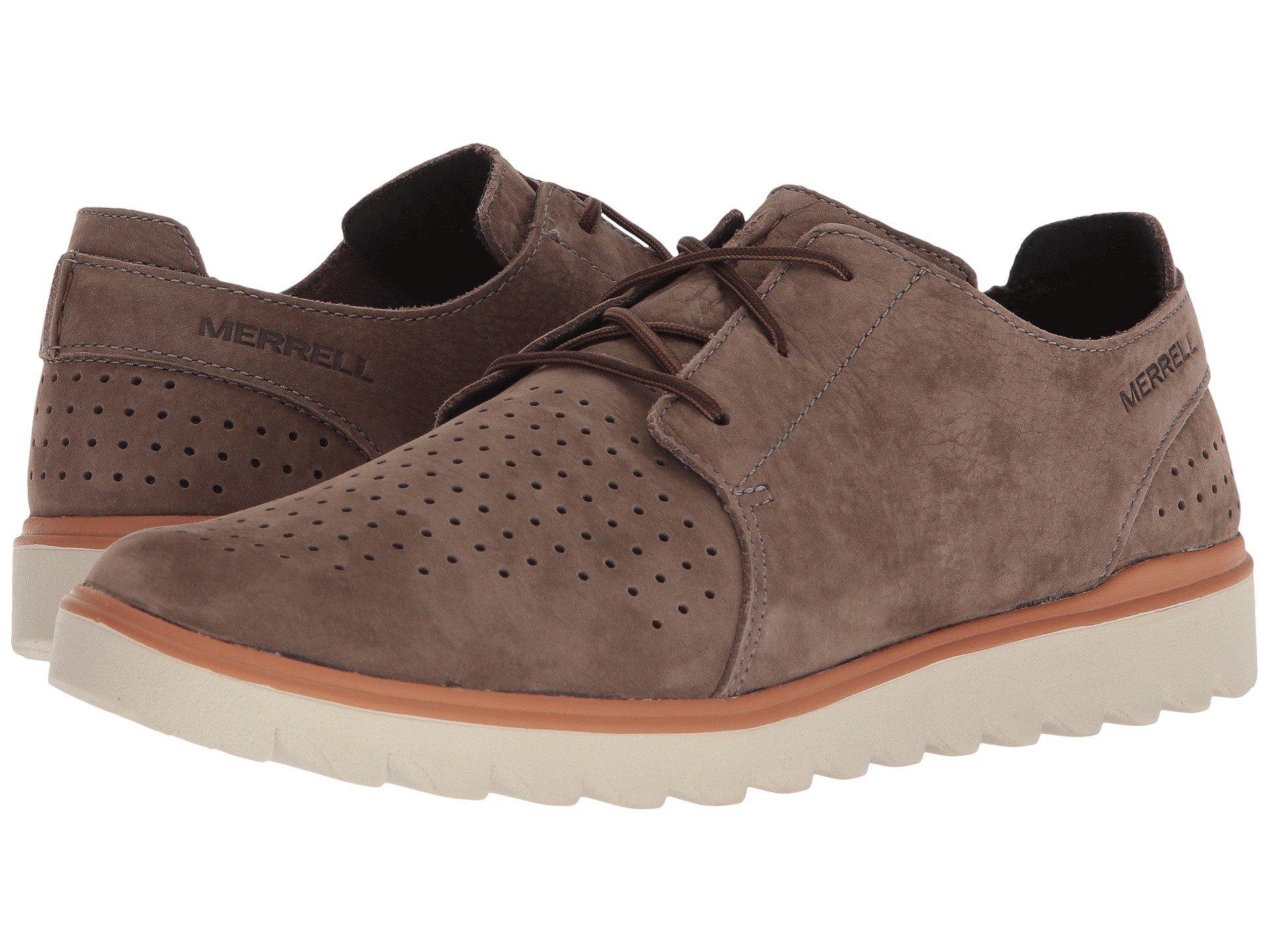 Merrell Downtown Lace Stone in Brown for Men | Lyst