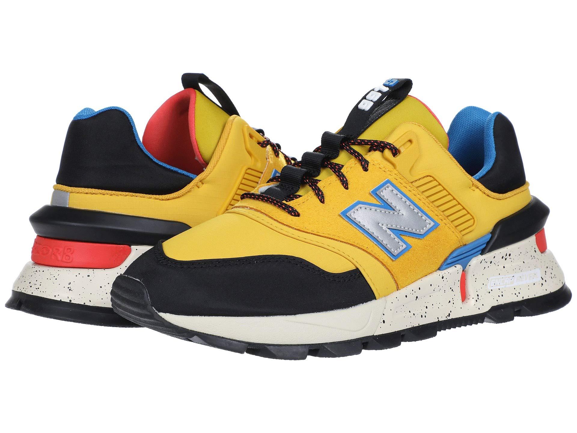 new balance 997s varsity gold