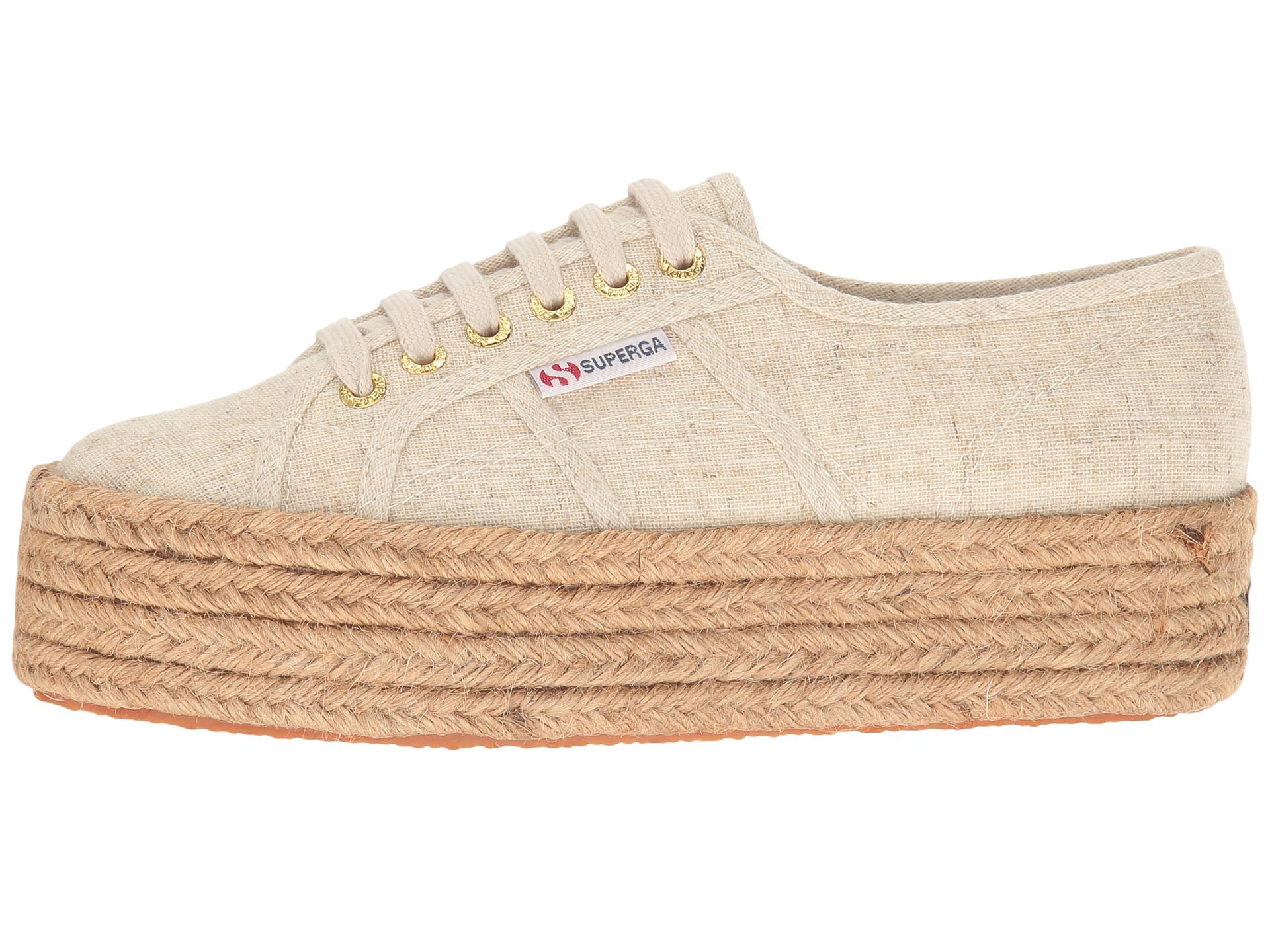 superga platform sneakers espadrille