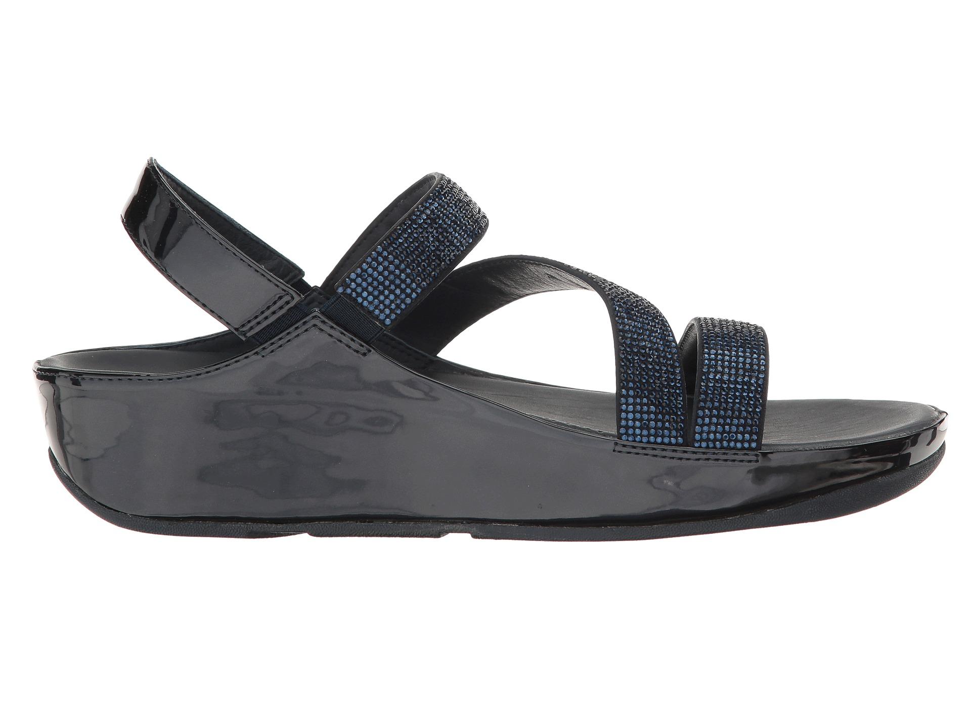 Fitflop Crystall Z-strap Sandal in Blue | Lyst