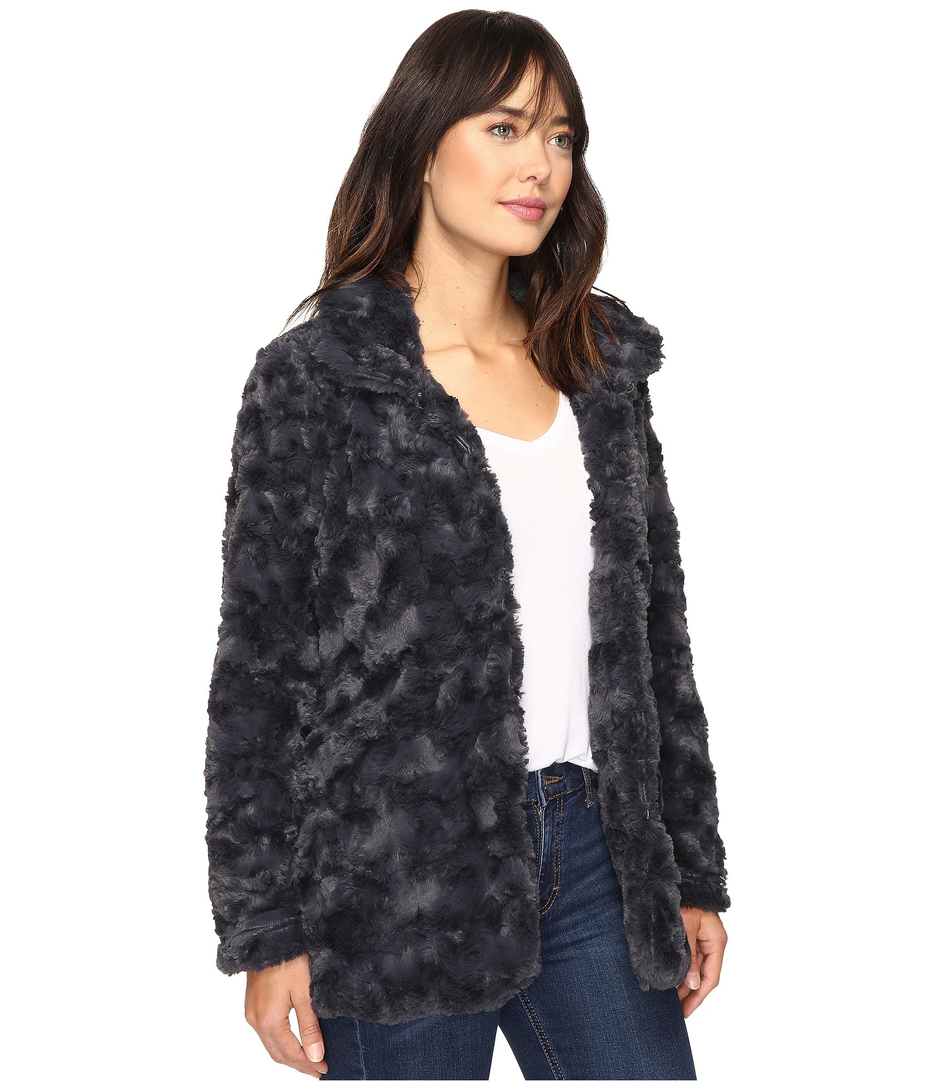 dylan faux fur jacket
