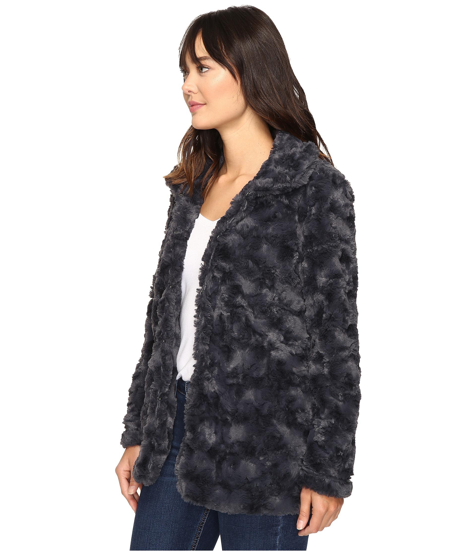 dylan faux fur jacket