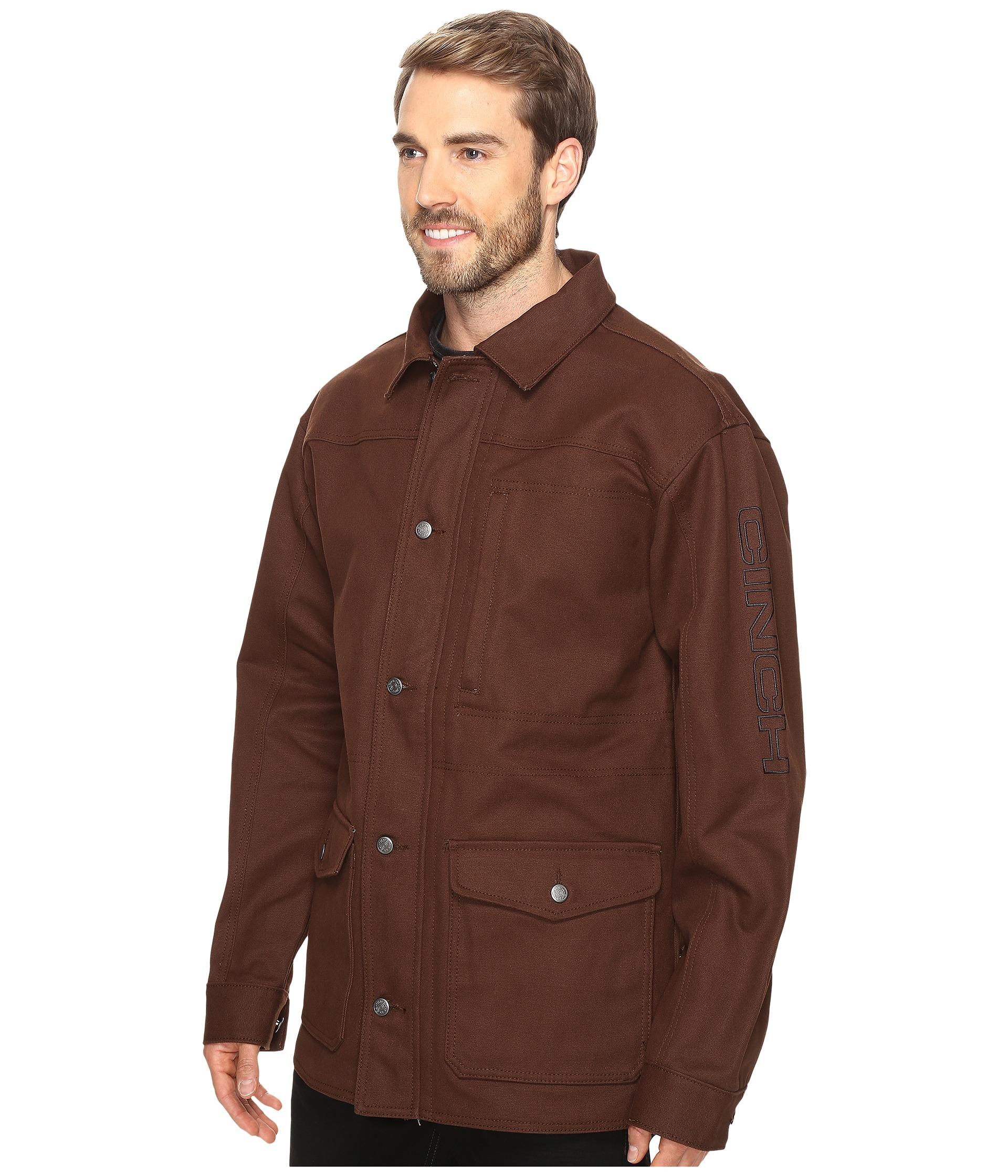cinch canvas jacket
