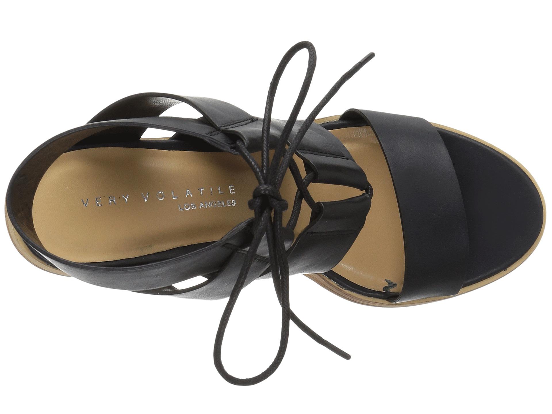 Volatile Dim (black) Sandals Lyst