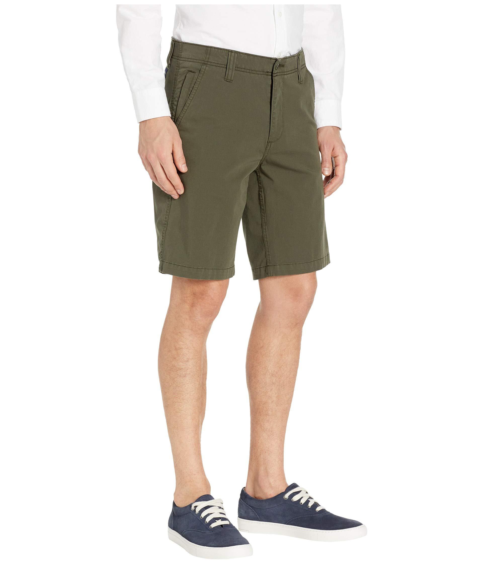 Dockers Cotton Smart 360 Flex Straight Fit Shorts in Olive (Green) for ...