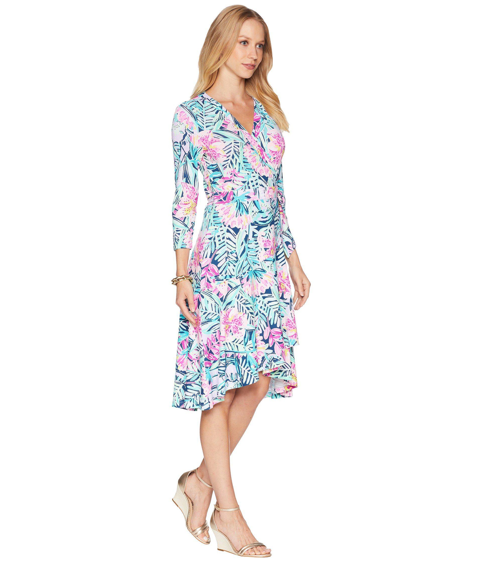 rozaline wrap dress