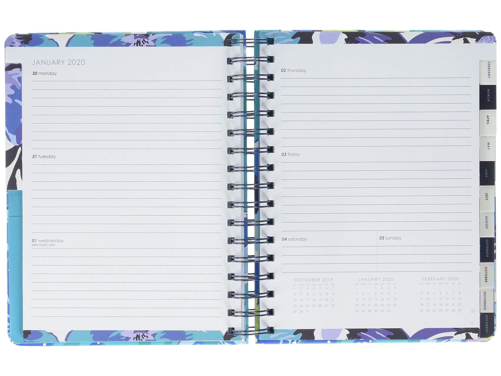 Vera Bradley Jumbo 17 Month Planner in Brown Lyst