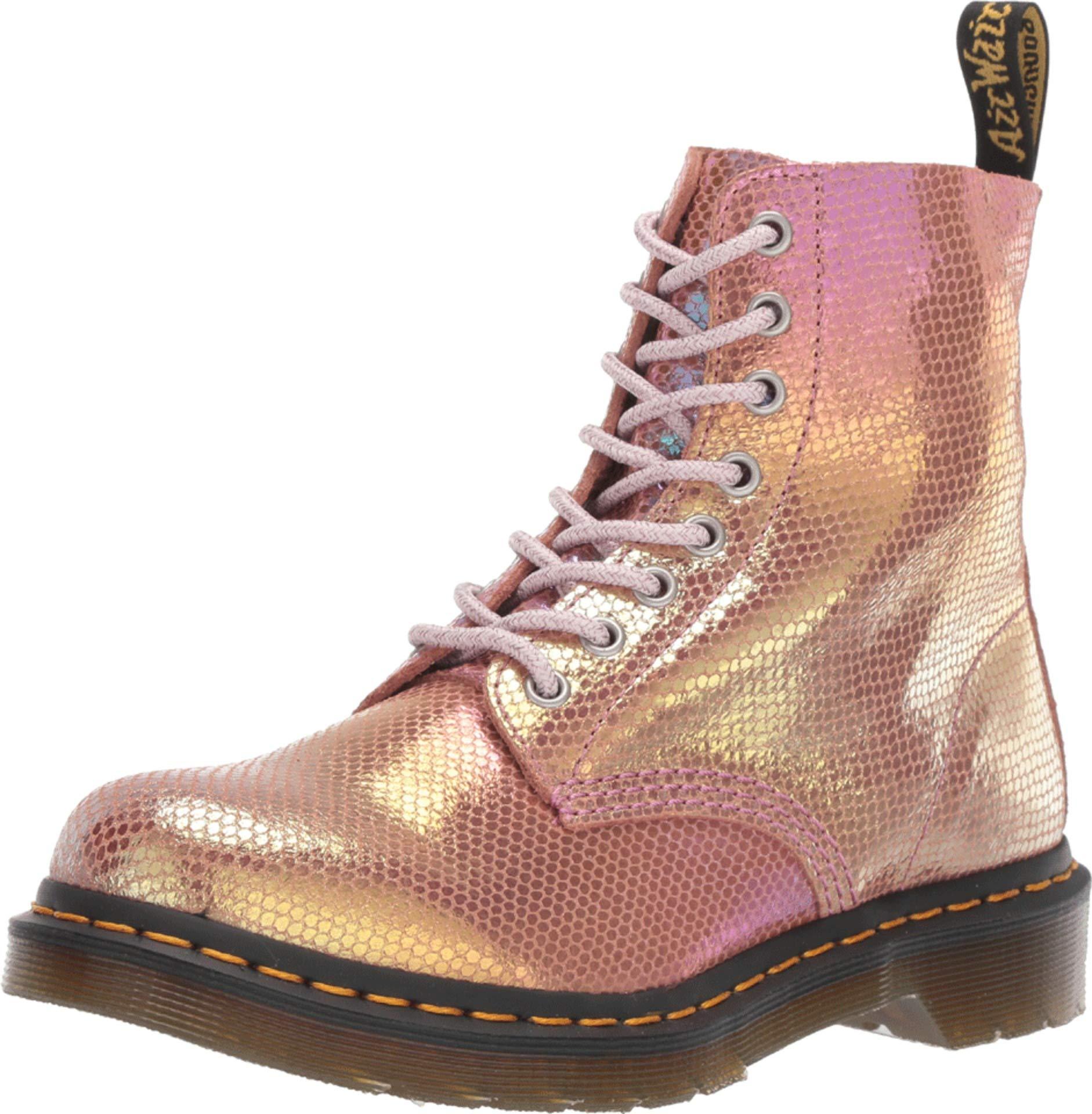 Dr. Martens 1460 Pascal Iridescent in Pink | Lyst