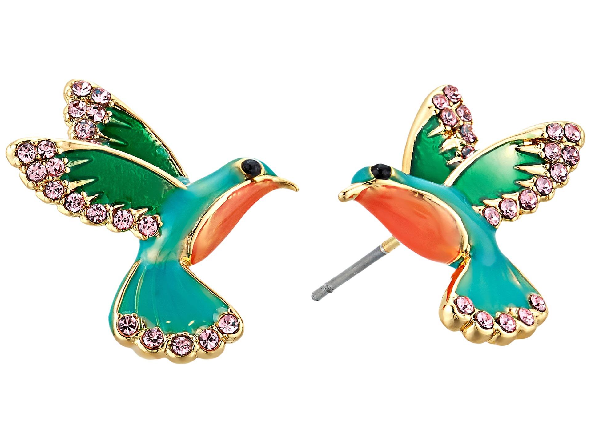 Kate Spade Scenic Route Hummingbird Studs Earrings Lyst