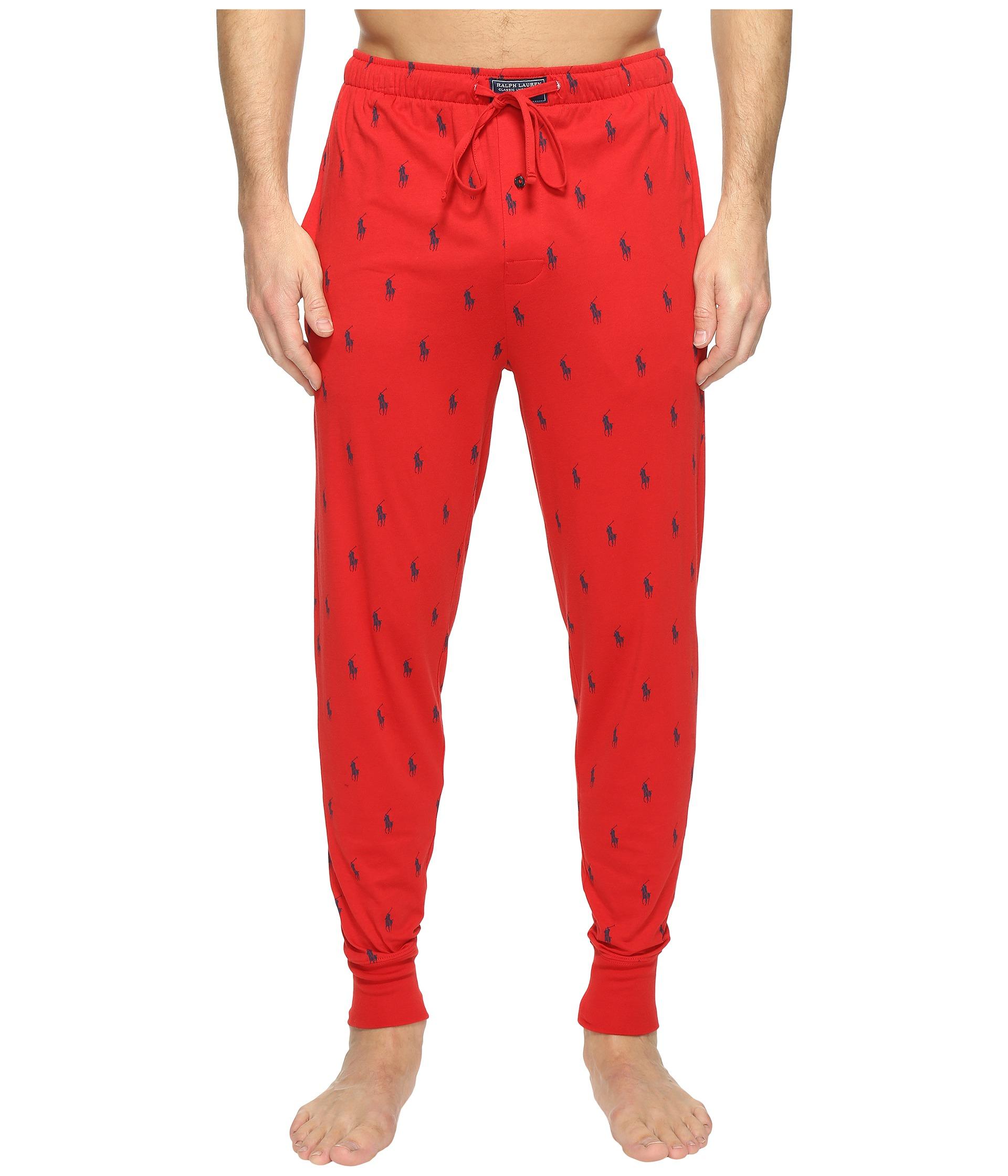 ralph lauren all over print pants