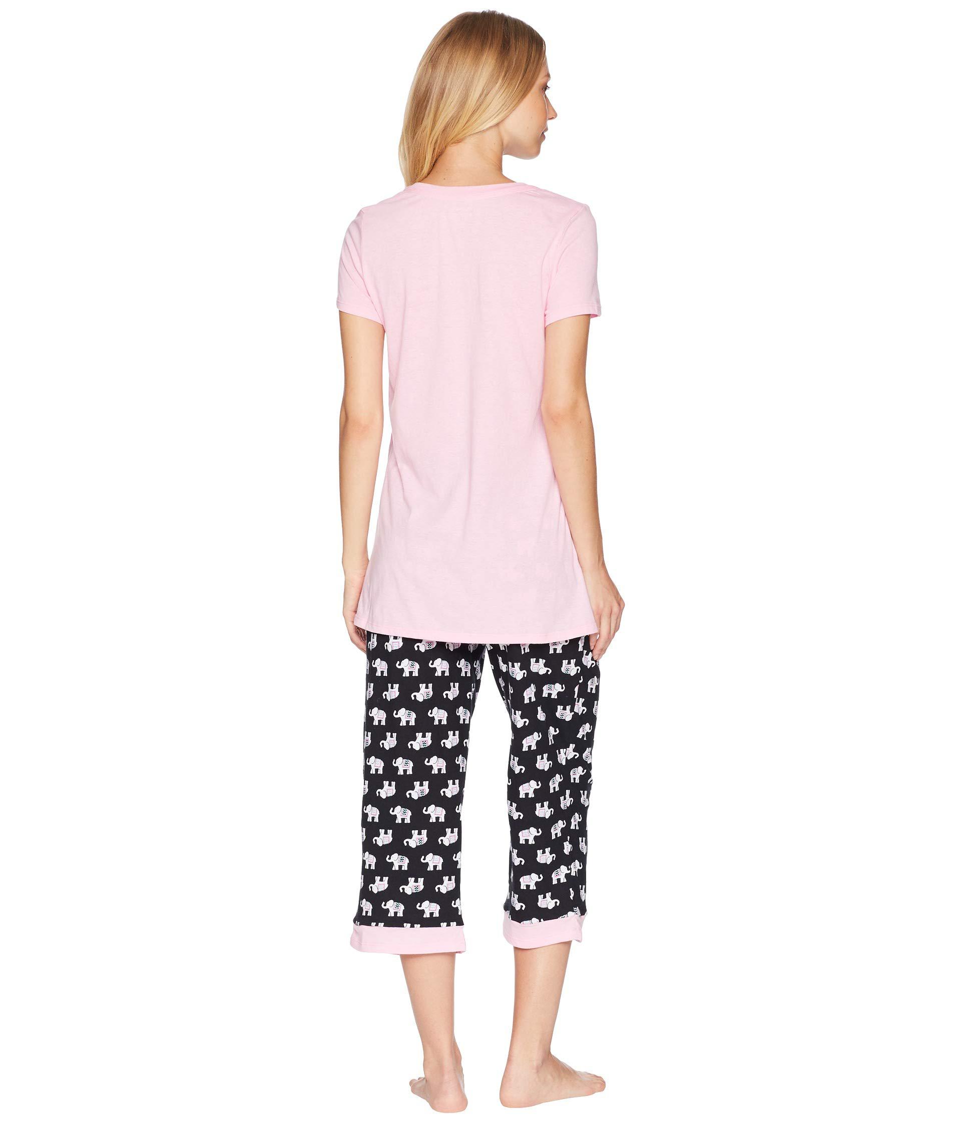 Jockey Cotton Capri Pajama Set (fancy Stripe) Women's Pajama Sets Lyst