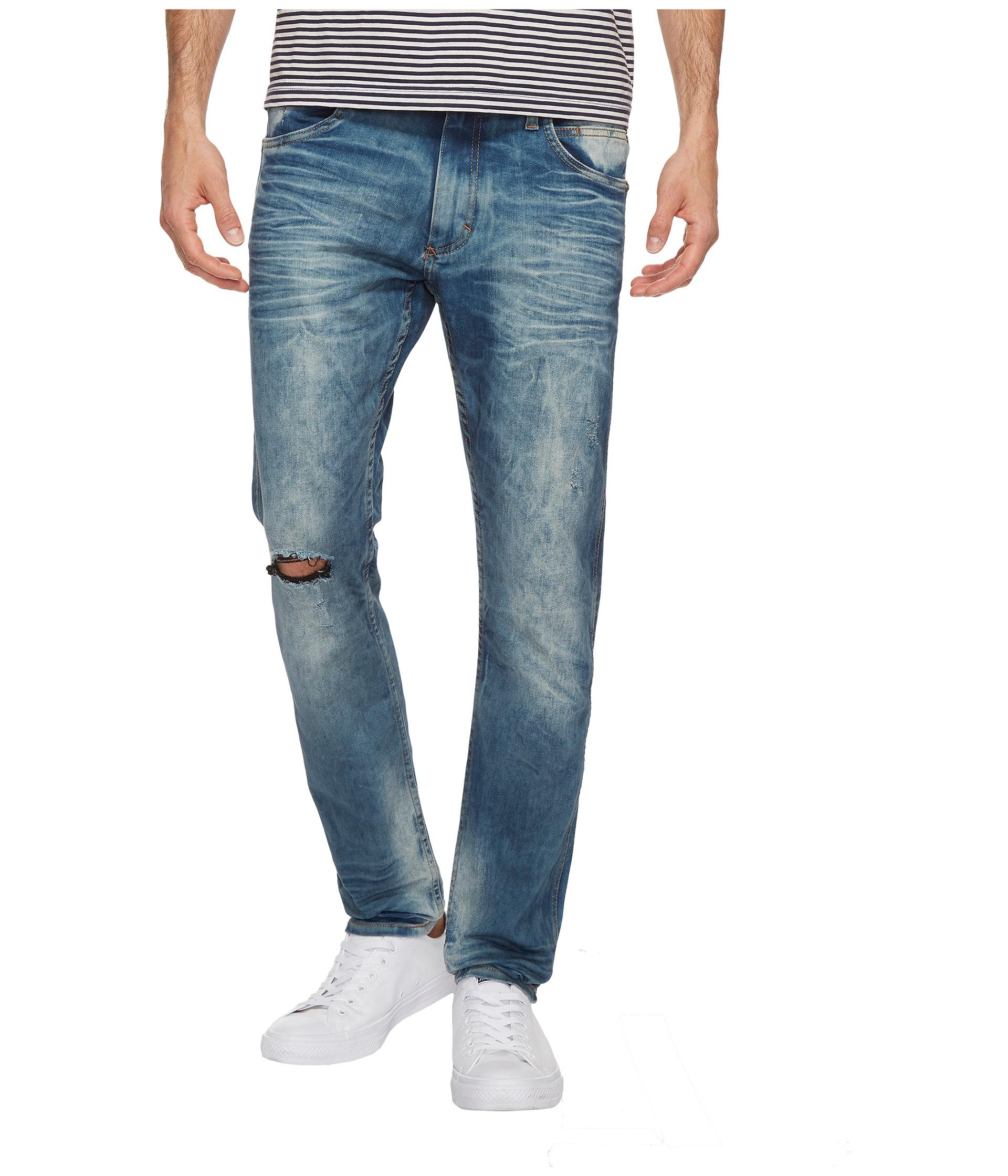 Calvin Klein Denim Sculpted Slim Jeans In Postal Blue Wash for Men - Lyst