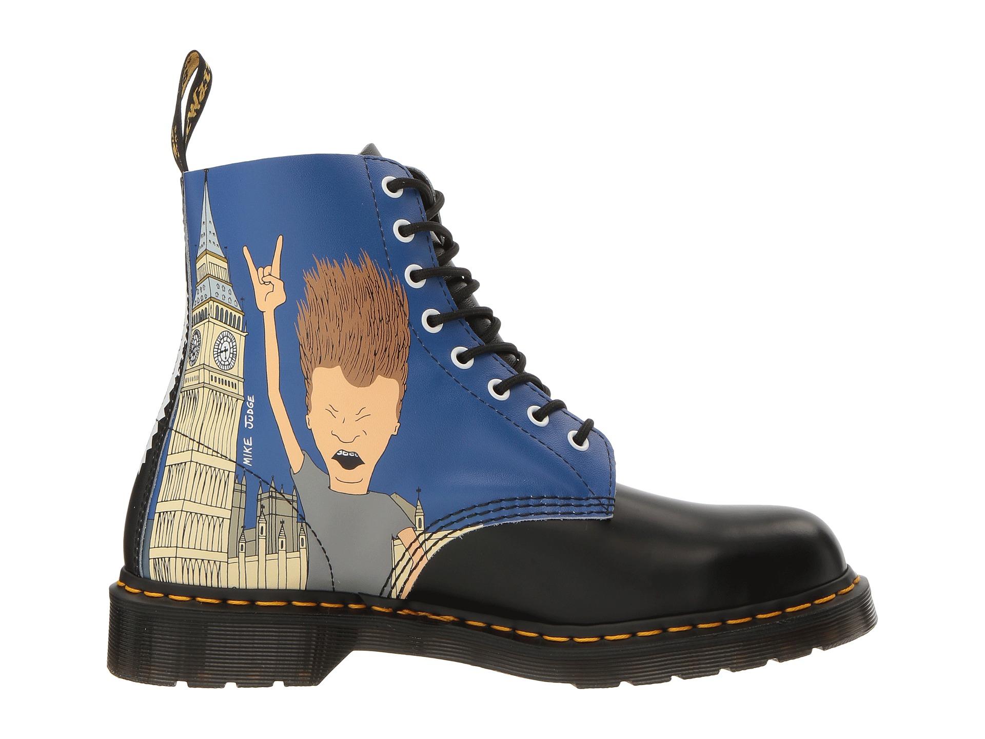 Dr. Martens Leather Beavis And Butt-head Pascal in Black | Lyst