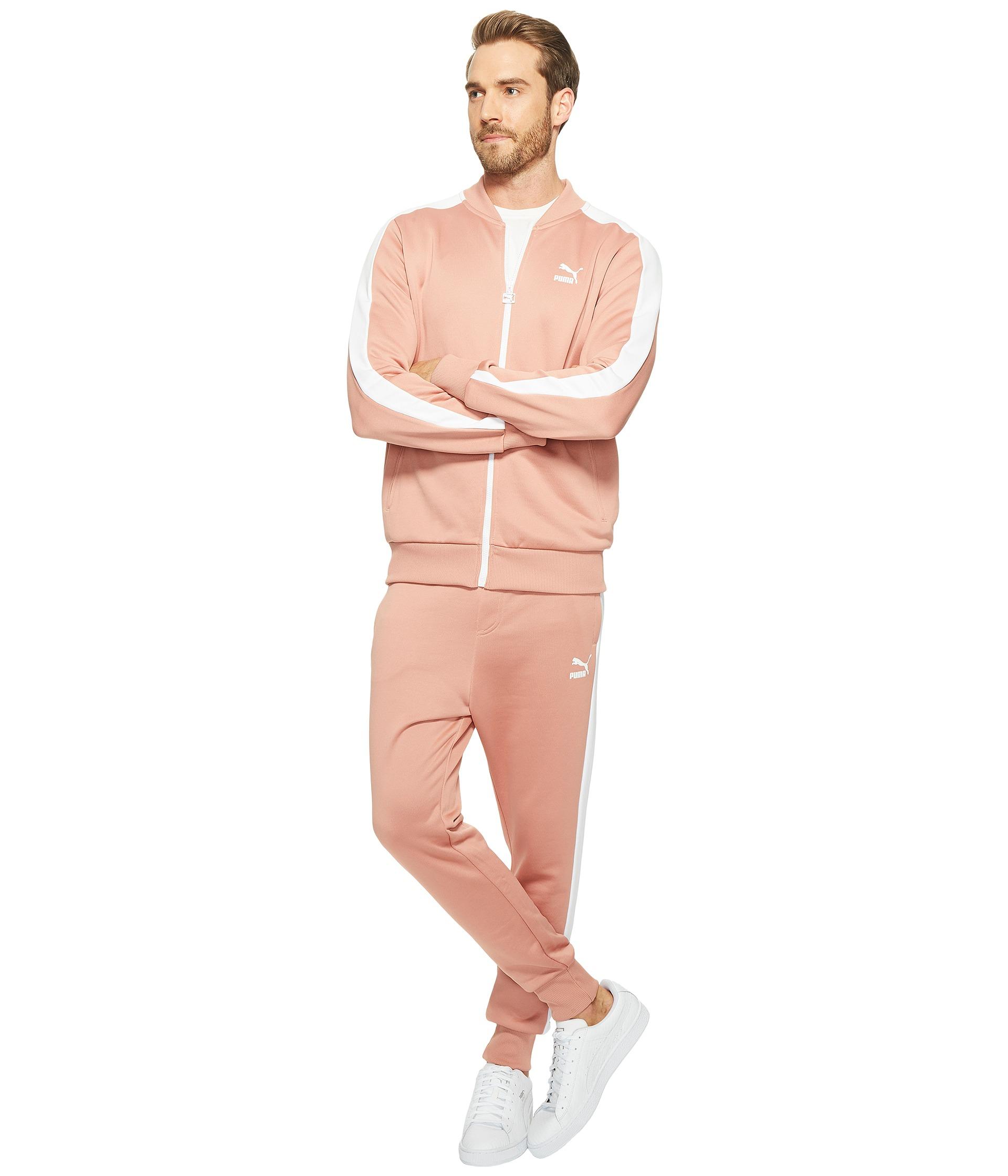 pink puma sweatsuit mens