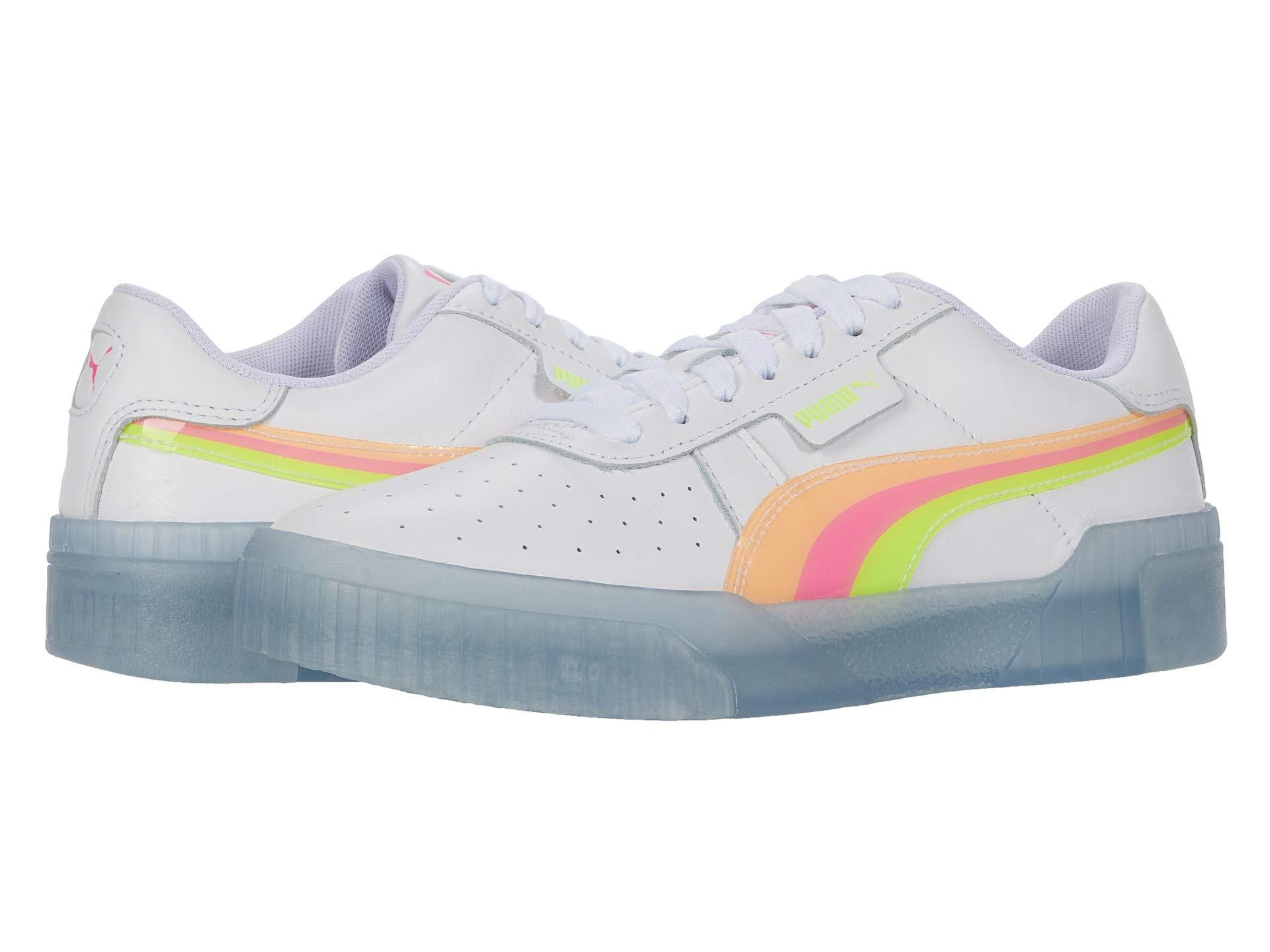 cali neon iced women's sneakers
