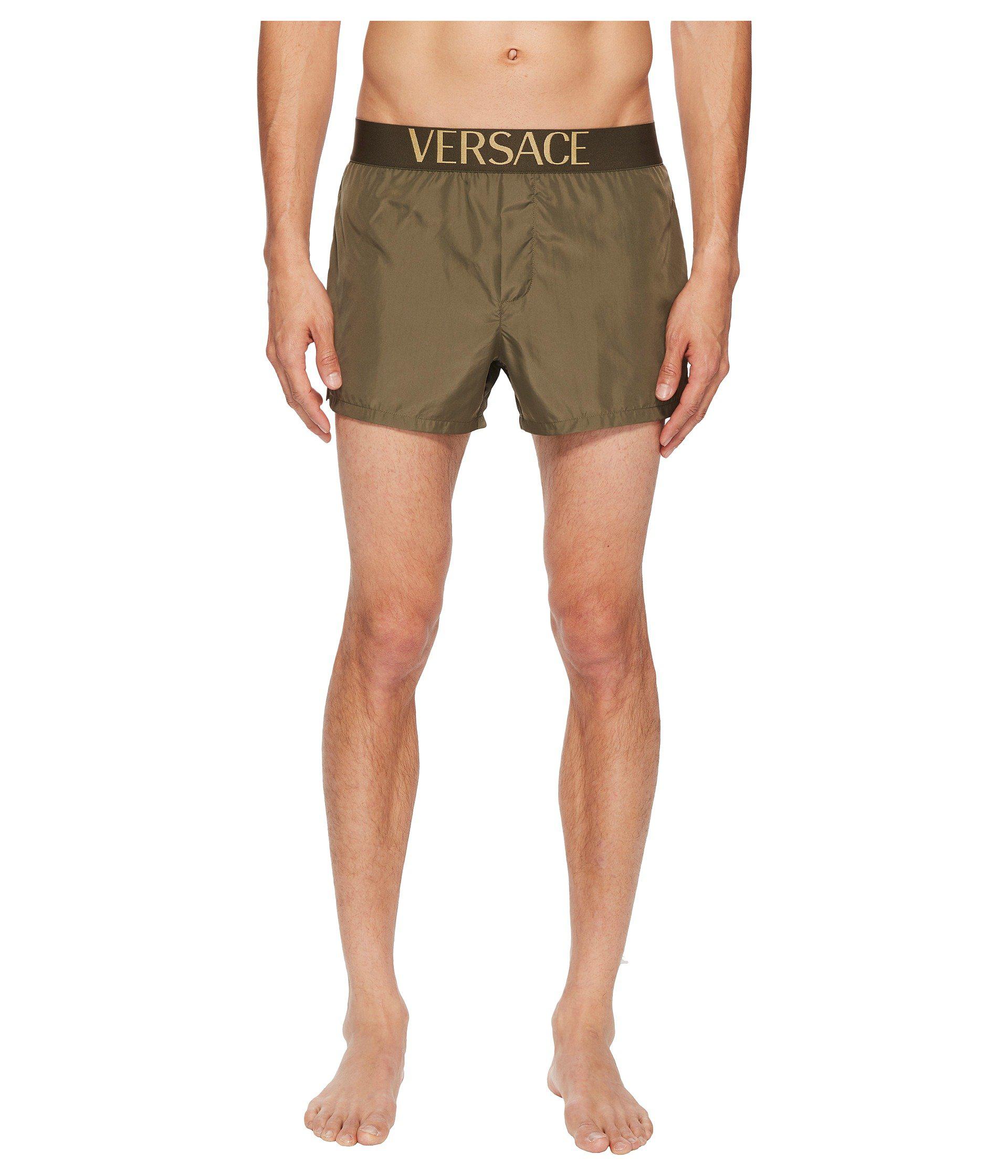 versace beach shorts