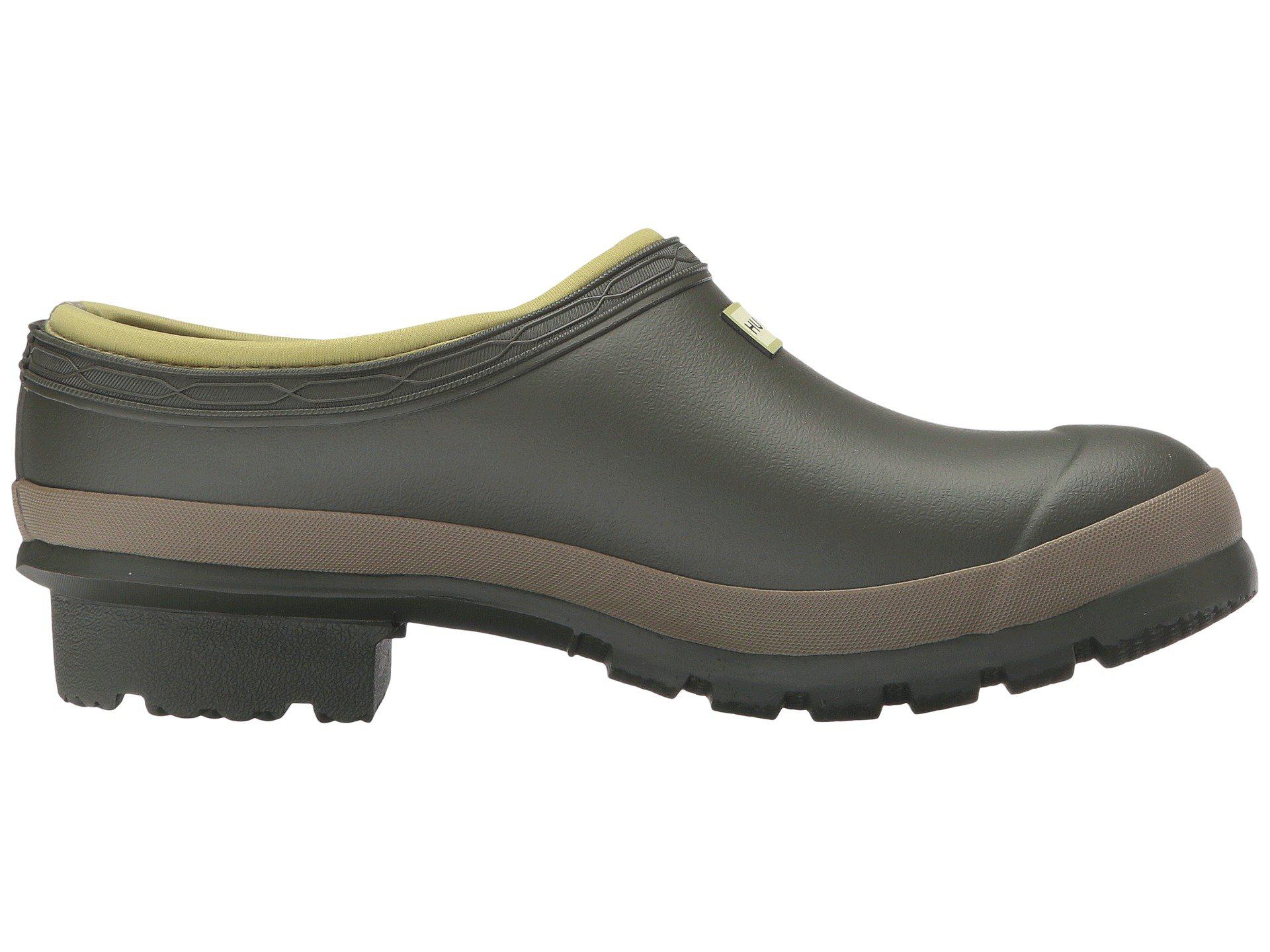 HUNTER Rubber Garden Clog Lyst