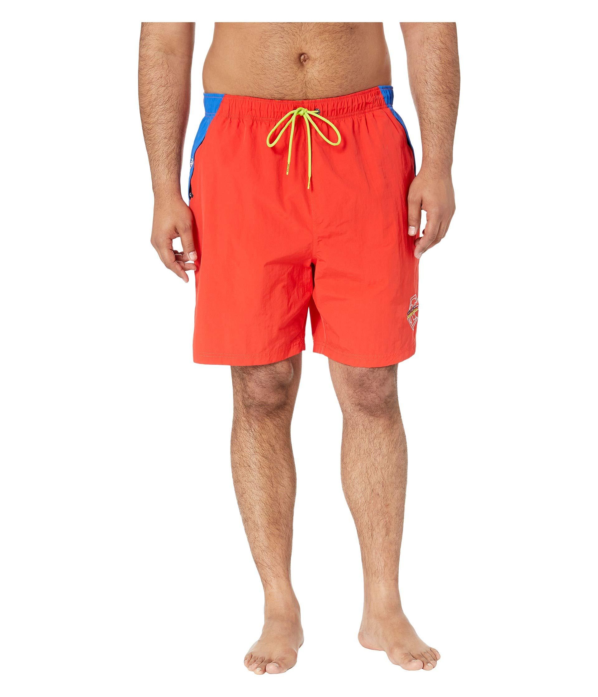 Nautica Synthetic Big Tall Competition Swim Shorts in Red for Men Lyst