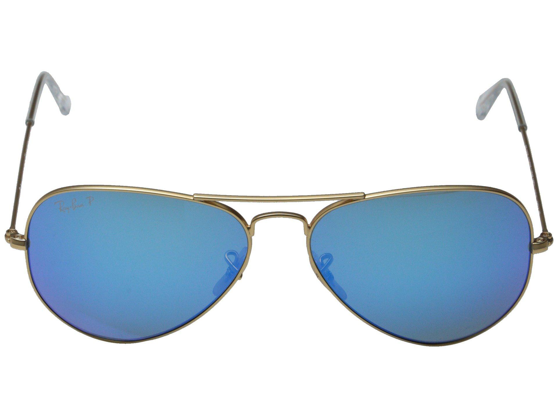 ray ban aviator matte gold blue mirror ray ban aviator matte gold blue mirror