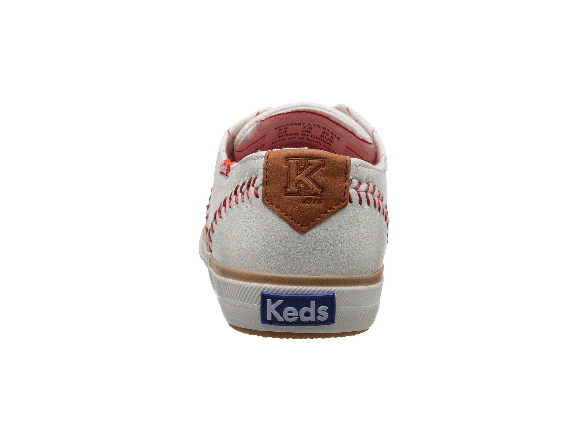 baseball keds leather
