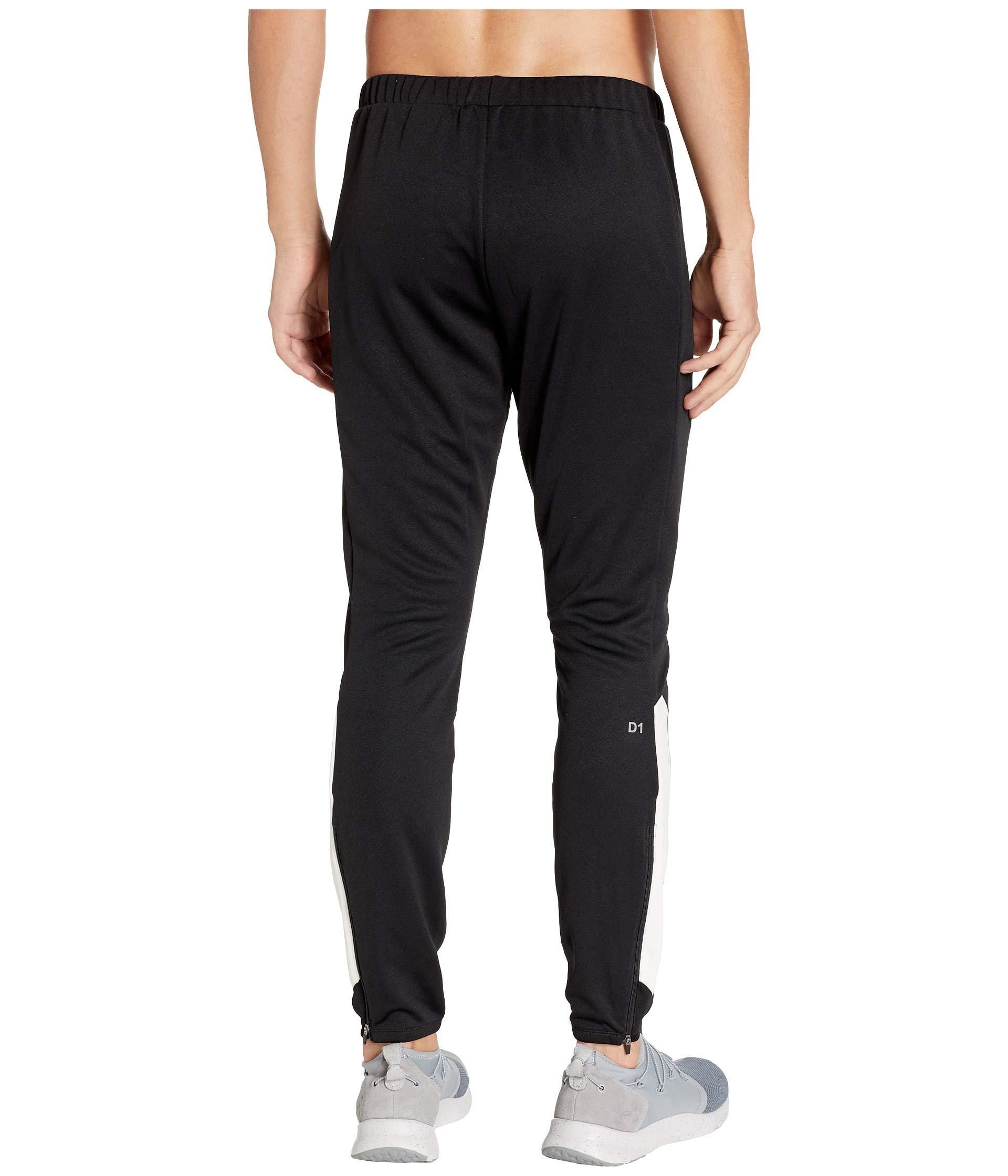 Asics Synthetic Entry Zip Cuff Track Pants in Black for Men - Lyst
