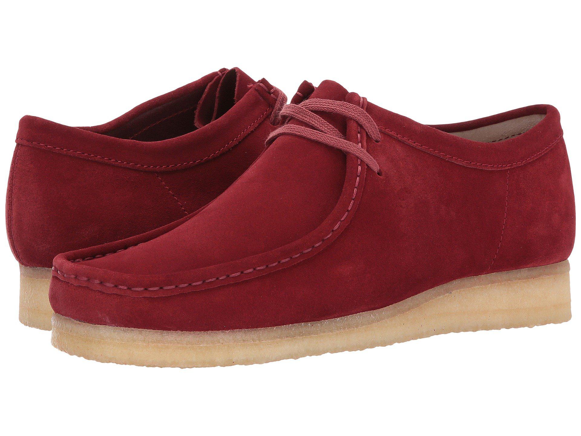 Clarks in Red for | Lyst