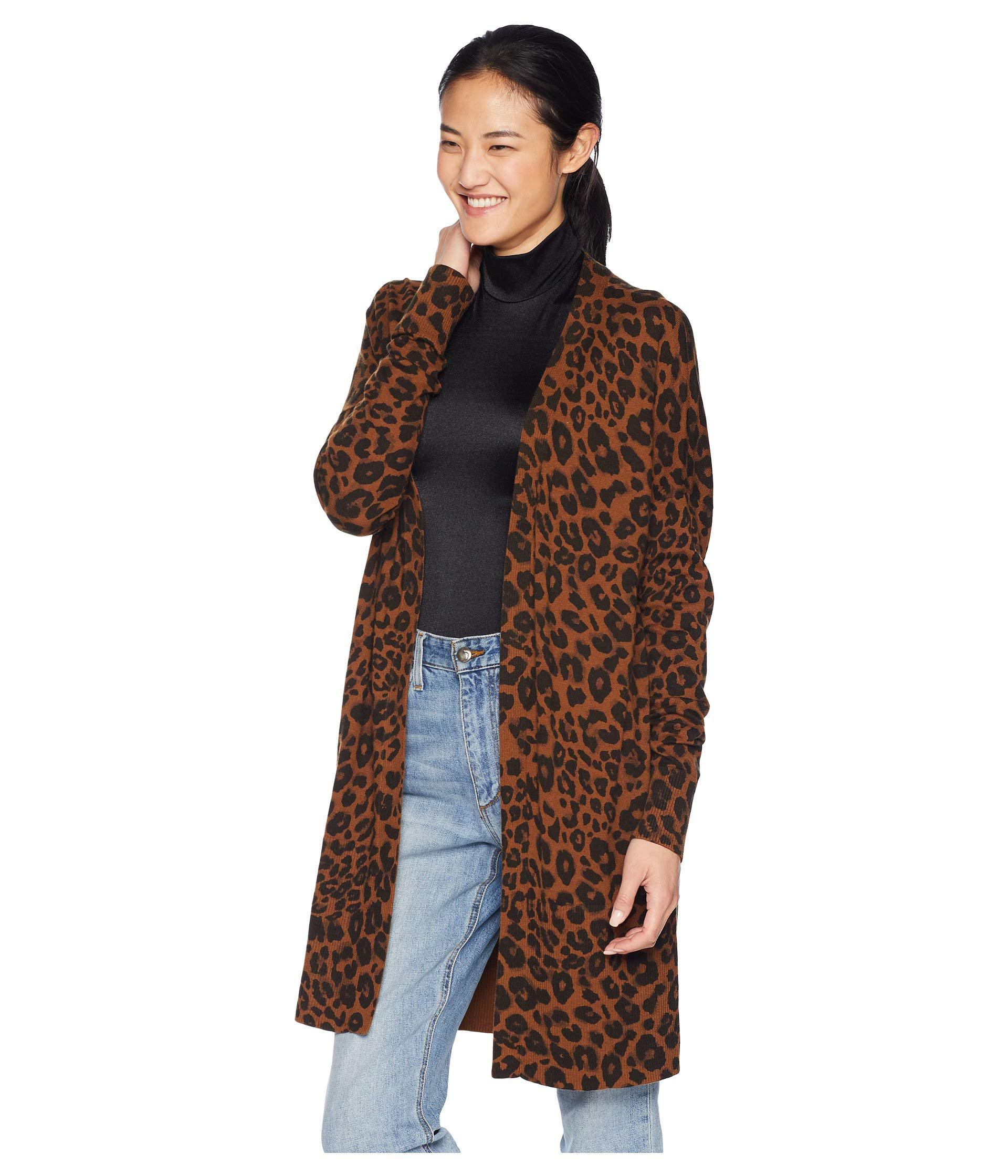 sanctuary lenox leopard print cardigan
